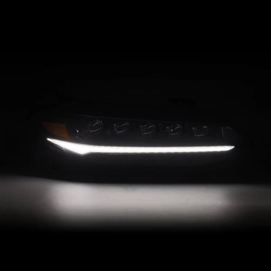 Honda Civic: Multicolor Flow Series Nova-Series Alphablack Headlights (2022-2025) | Alpharex – Custom Multicolor LED Lighting by RGB Halo Kits