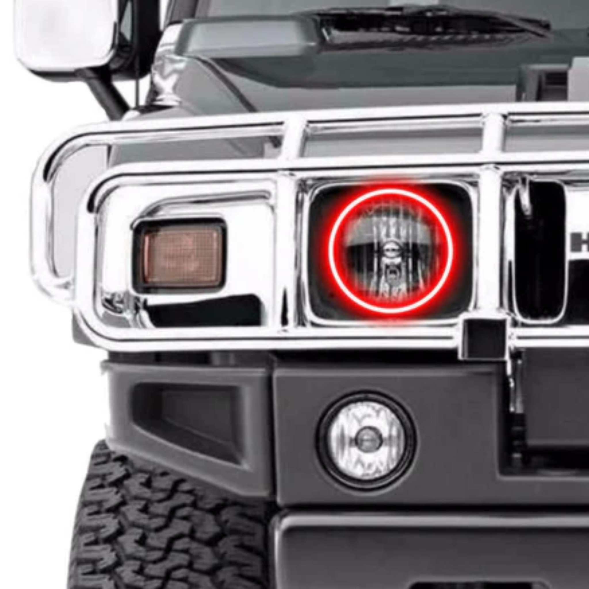 Hummer H2 Multicolor Halo Kit (2003-2010) – Custom Multicolor LED Lighting by RGB Halo Kits