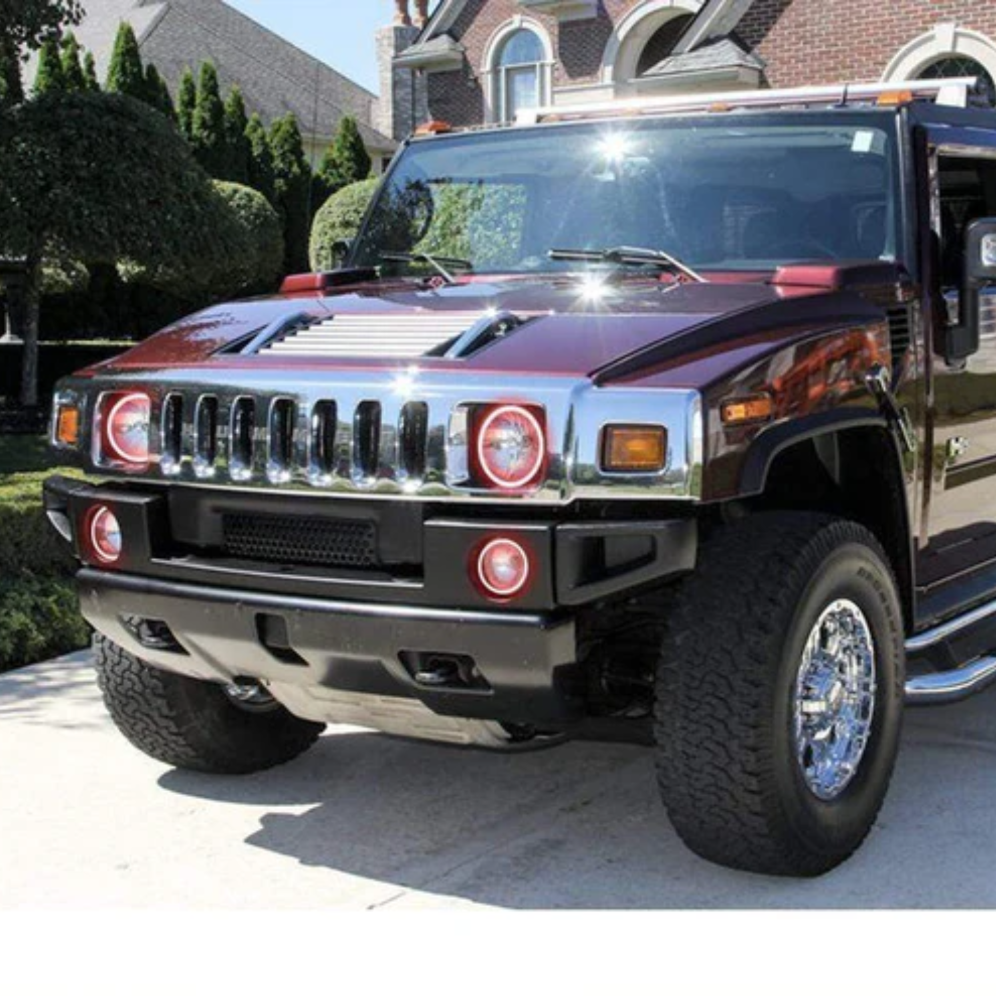 Hummer H2 Multicolor Halo Kit (2003-2010) – Custom Multicolor LED Lighting by RGB Halo Kits