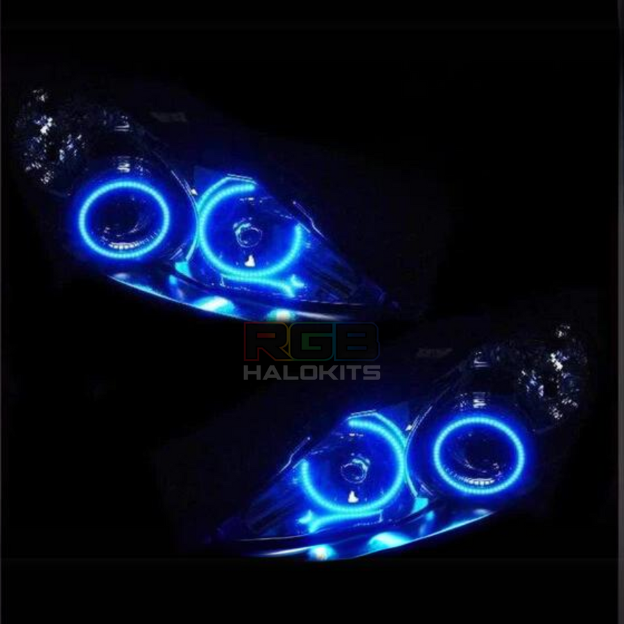 Hyundai Genesis Multicolor Halo Kit (2009-2010) – Custom Multicolor LED Lighting by RGB Halo Kits