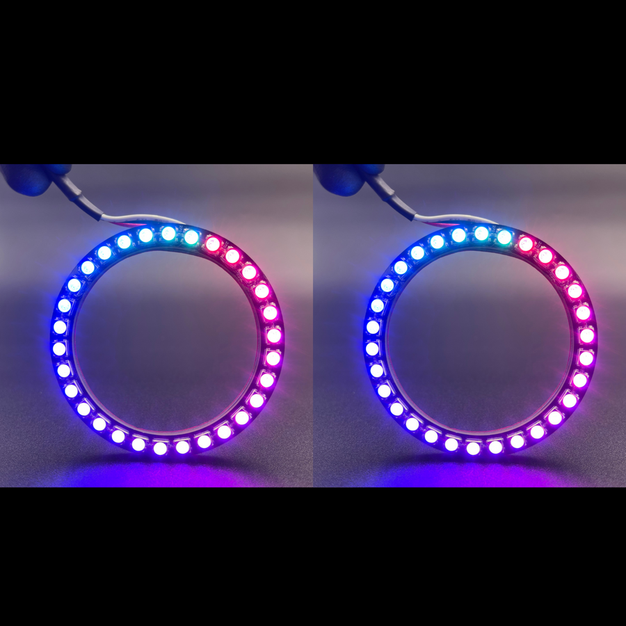 Infiniti G37 Coupe Multicolor Halo Kit (2008-2010) – Custom Multicolor LED Lighting by RGB Halo Kits
