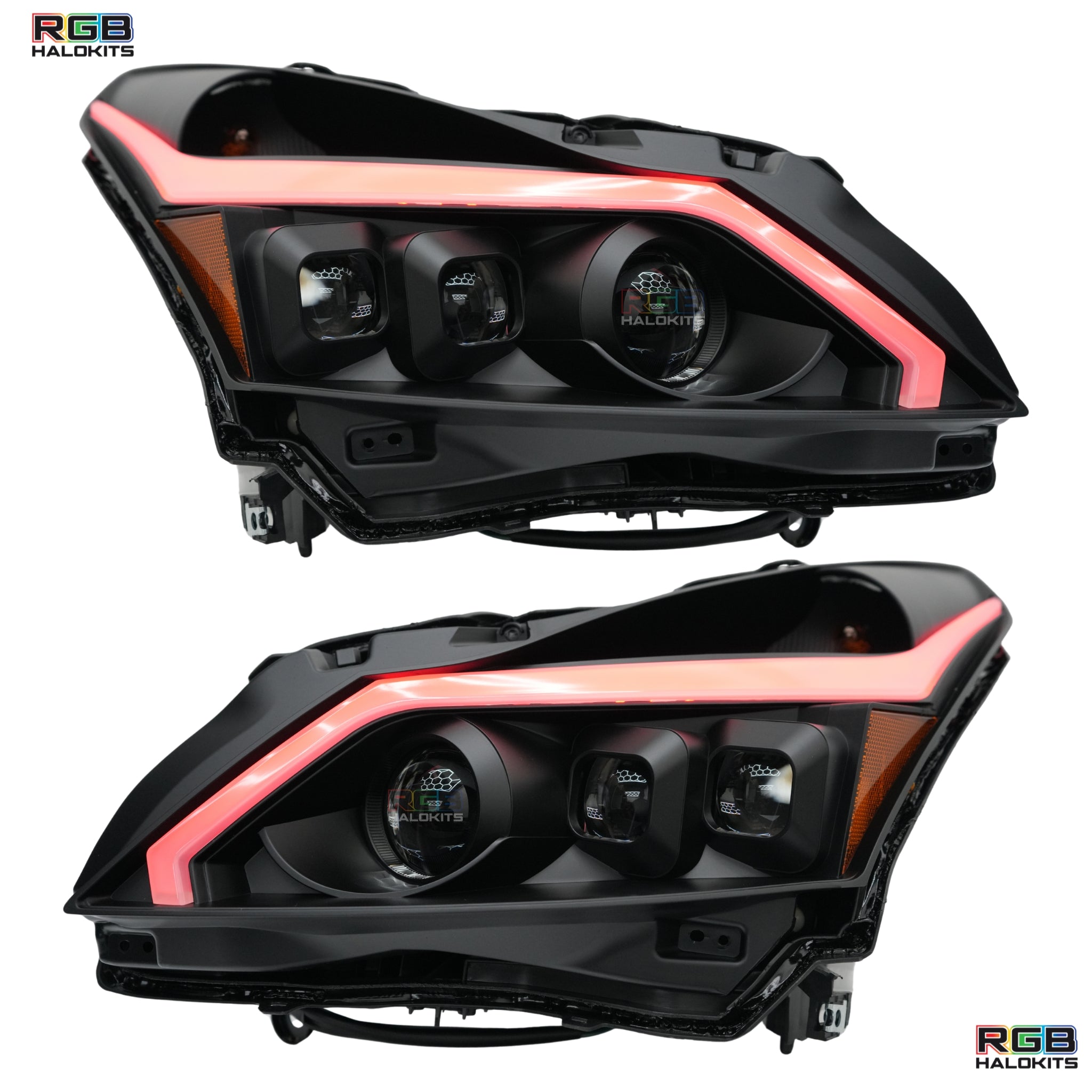 Infiniti G37: Multicolor Flow Series Headlights (2010-2013)