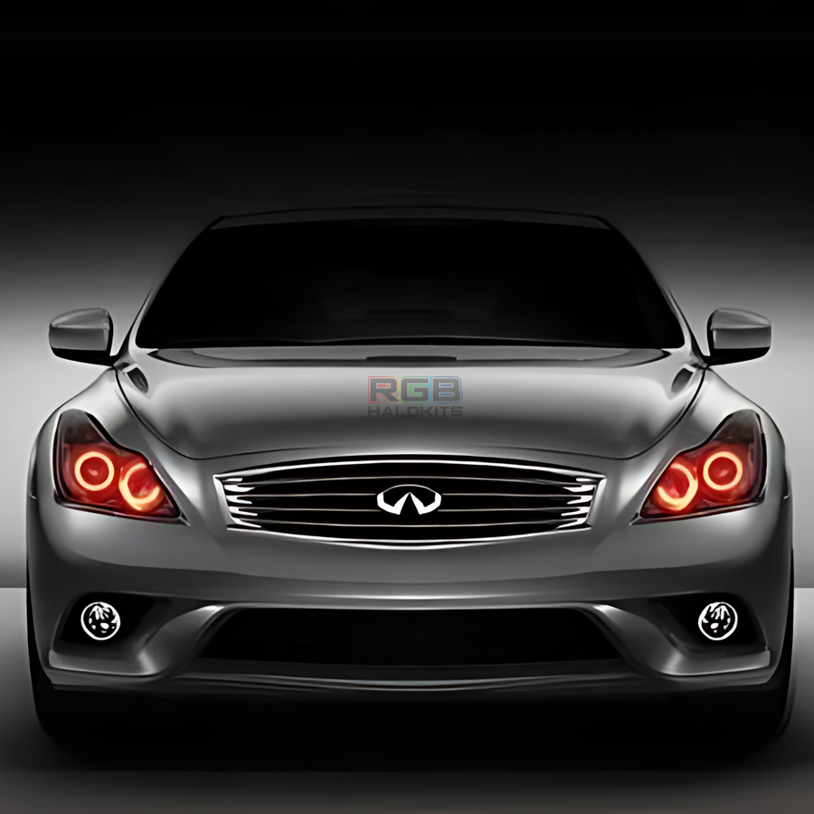 Infiniti Q60 Multicolor Halo Kit (2014-2015) – Custom Multicolor LED Lighting by RGB Halo Kits