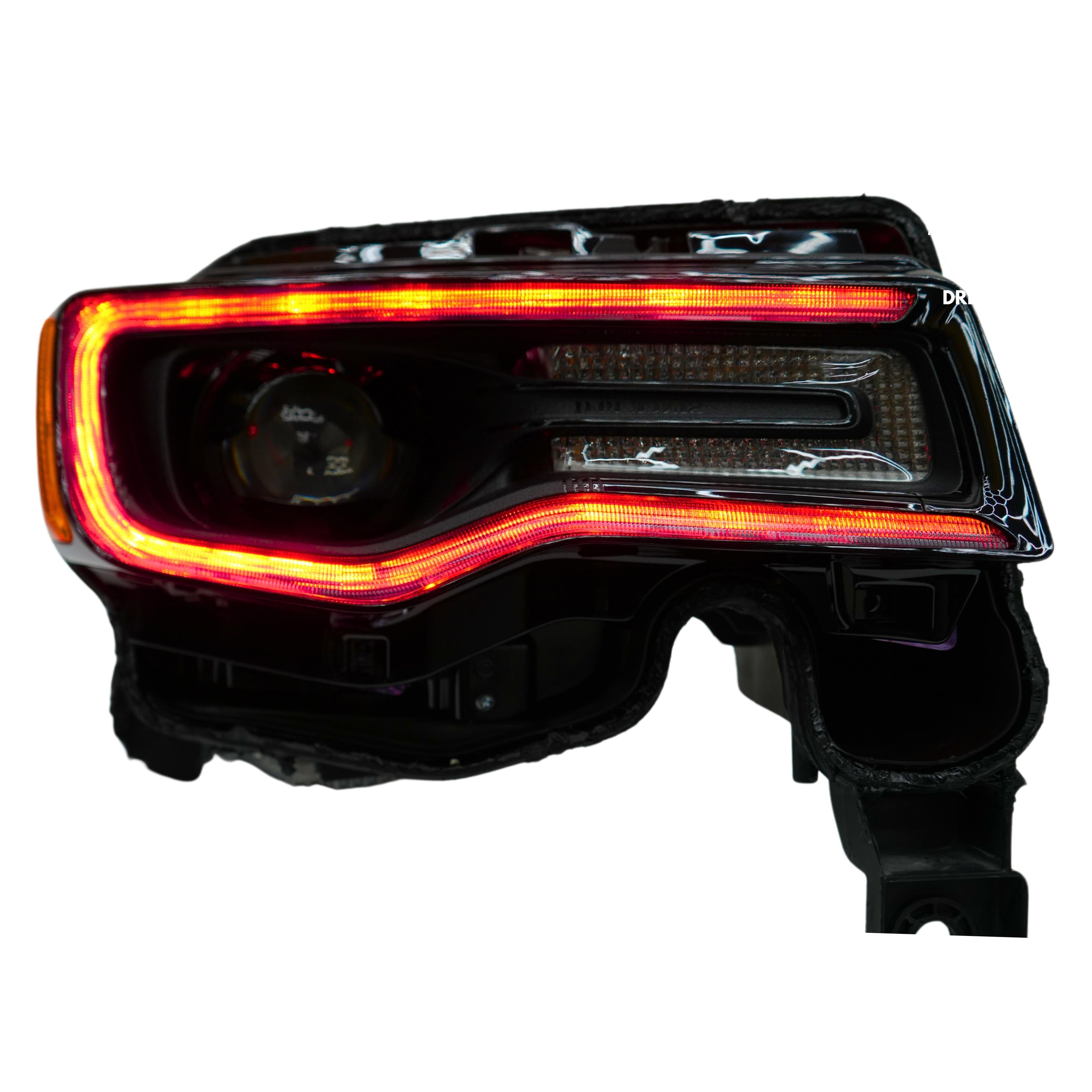 Jeep Grand Cherokee Multicolor DRL Boards (2014-2021) – Custom Multicolor LED Lighting by RGB Halo Kits