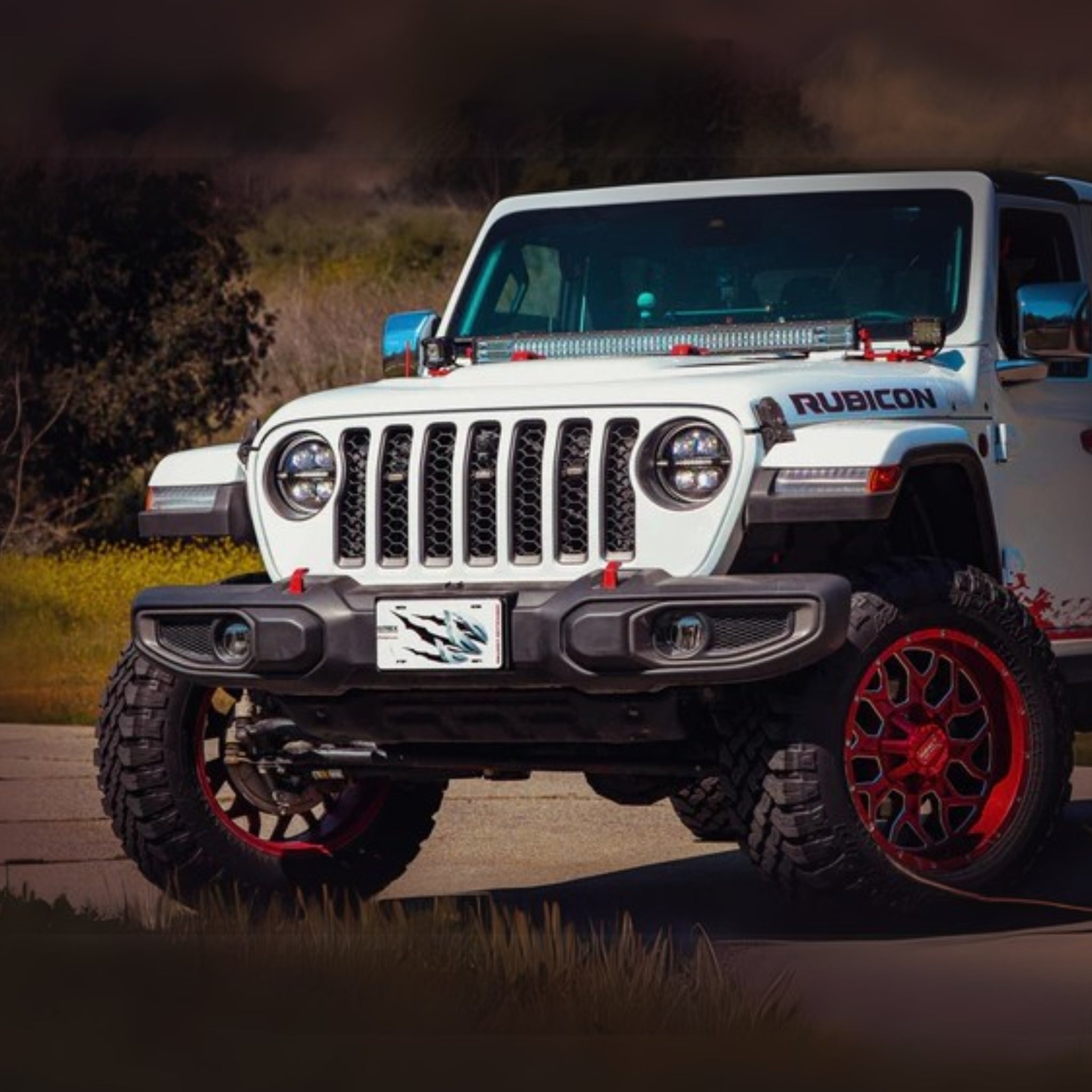 Jeep Wrangler JL/Gladiator JT (2018-2025) Headlights | Alpharex – Custom Multicolor LED Lighting by RGB Halo Kits