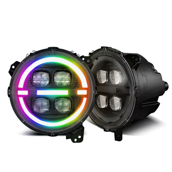 Jeep Wrangler JL/Gladiator JT: Multicolor Flow Series Alphablack Nova-