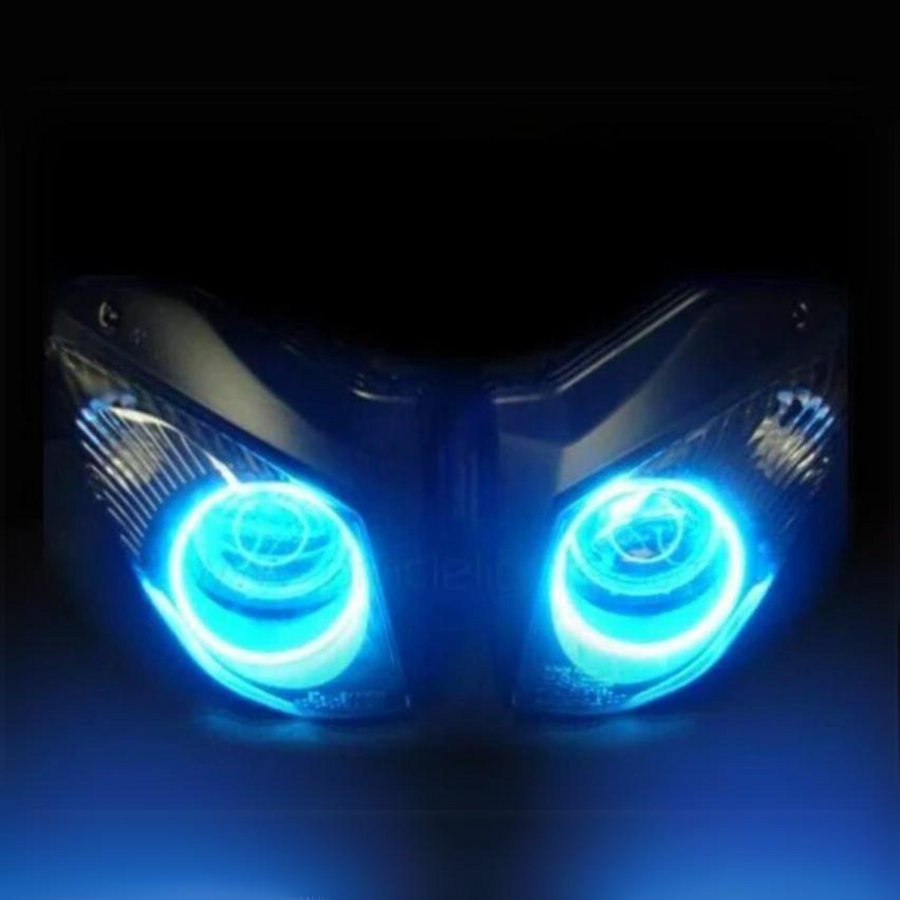Kawasaki ZX-6R Motorcycle Multicolor Halo Kit (2007-2009) – Custom Multicolor LED Lighting by RGB Halo Kits