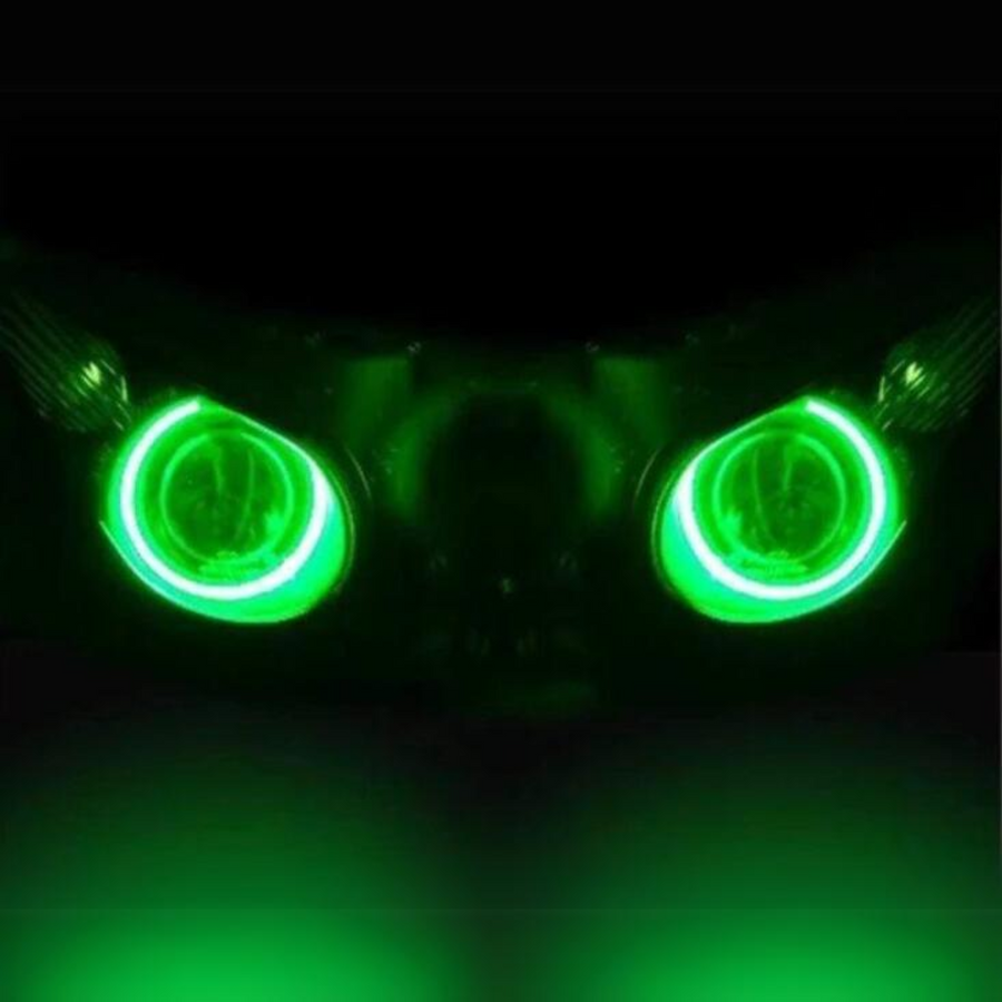 Kawasaki ZX10R Motorcycle Multicolor Halo Kit (2006-2010) – Custom Multicolor LED Lighting by RGB Halo Kits