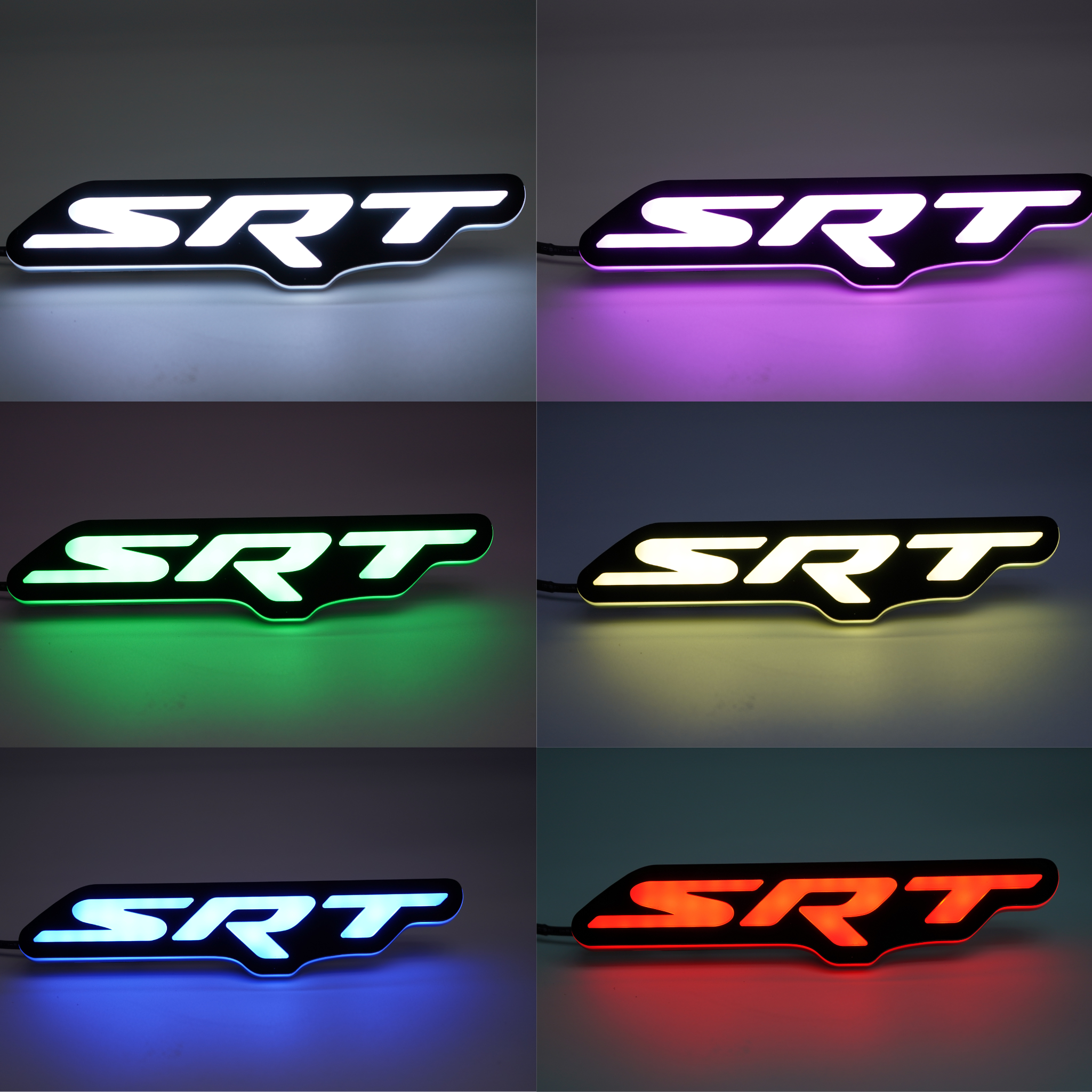 LED Badges: Multicolor (Mopar vehicles) – Custom Multicolor LED Lighting by RGB Halo Kits