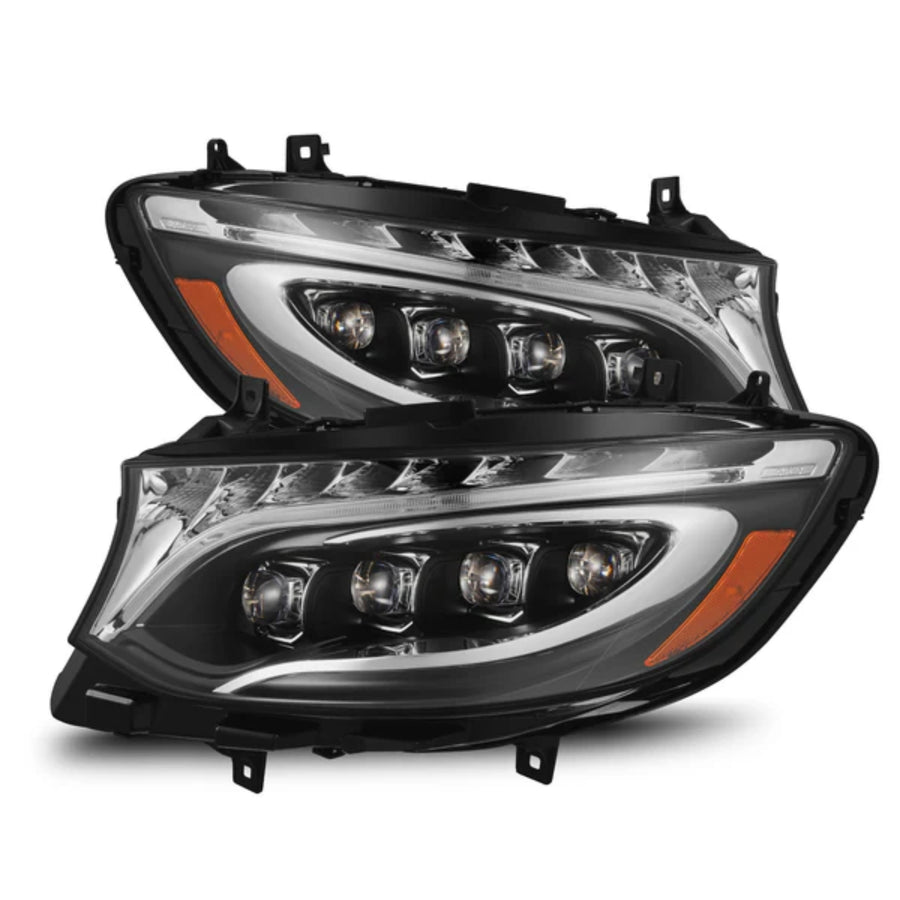 Mercedes-Benz Sprinter (2019-2024) Headlights | Alpharex – Custom Multicolor LED Lighting by RGB Halo Kits
