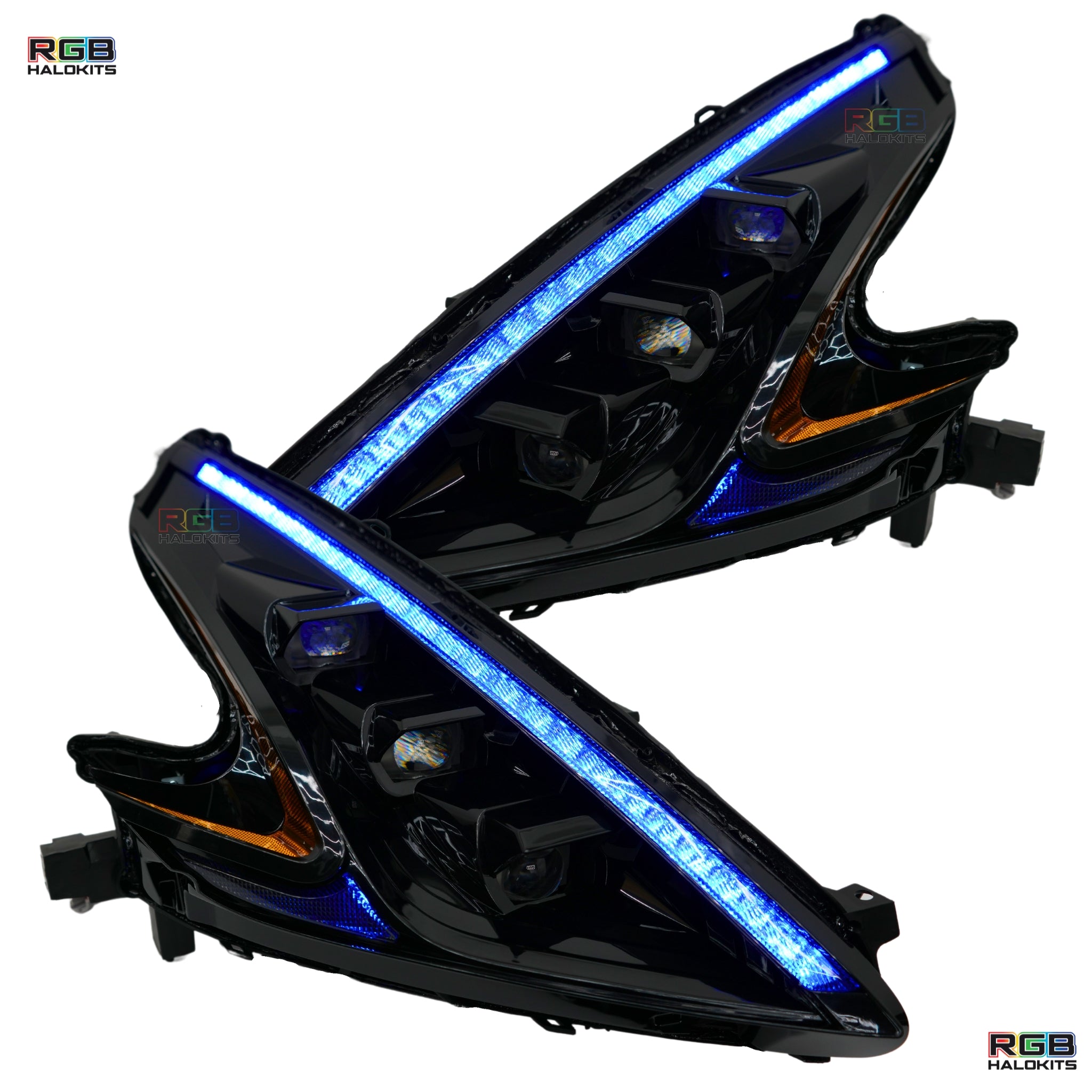 Nissan 370Z: Multicolor Flow Series Headlights (2009-2021) | XB Morimo