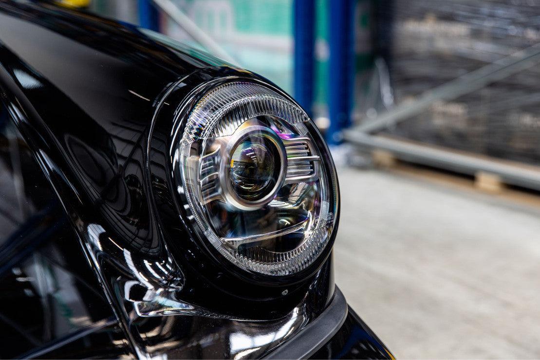 PORSCHE 911/912/964 XB LED HEADLIGHTS (1964 - 1994) – Custom Multicolor LED Lighting by RGB Halo Kits