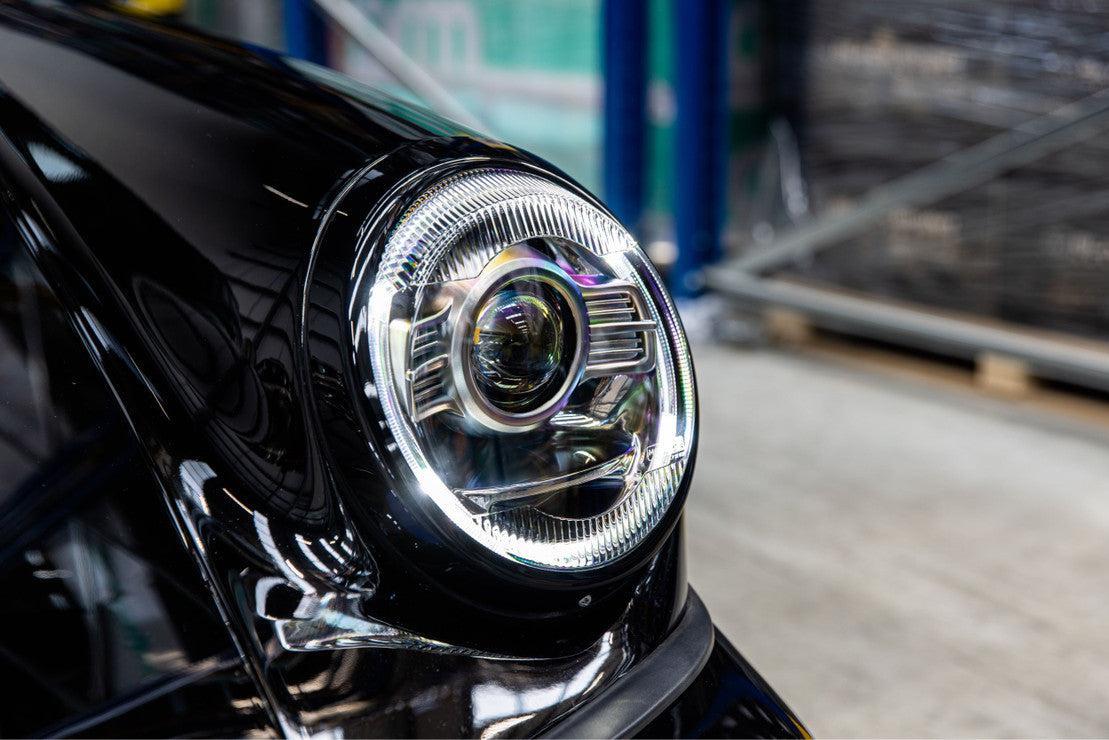 PORSCHE 911/912/964 XB LED HEADLIGHTS (1964 - 1994) – Custom Multicolor LED Lighting by RGB Halo Kits