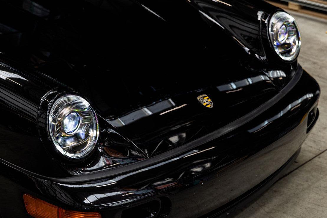 PORSCHE 911/912/964 XB LED HEADLIGHTS (1964 - 1994) – Custom Multicolor LED Lighting by RGB Halo Kits