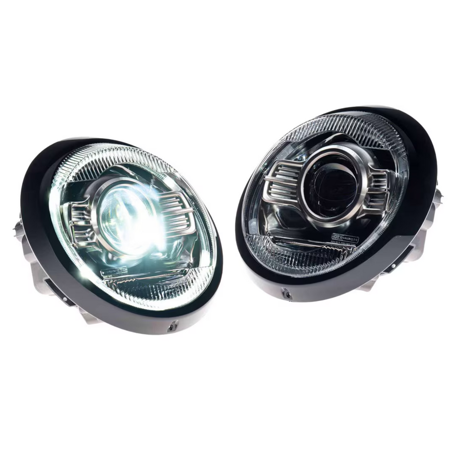 Porsche 911/912/964: LED Headlights (1964-1994) | XB – Custom Multicolor LED Lighting by RGB Halo Kits