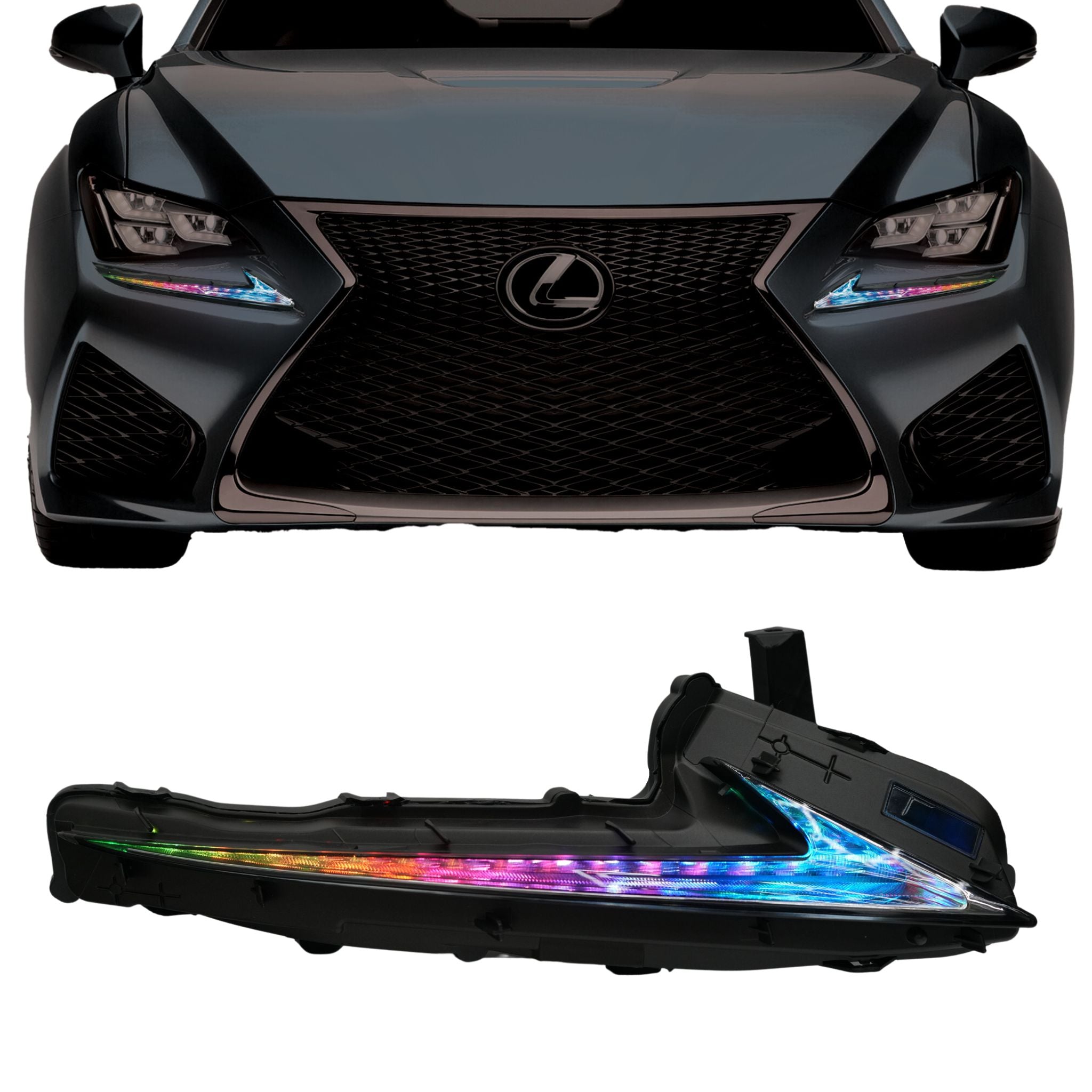 Lexus RC Multicolor DRL Boards (2015-2018)