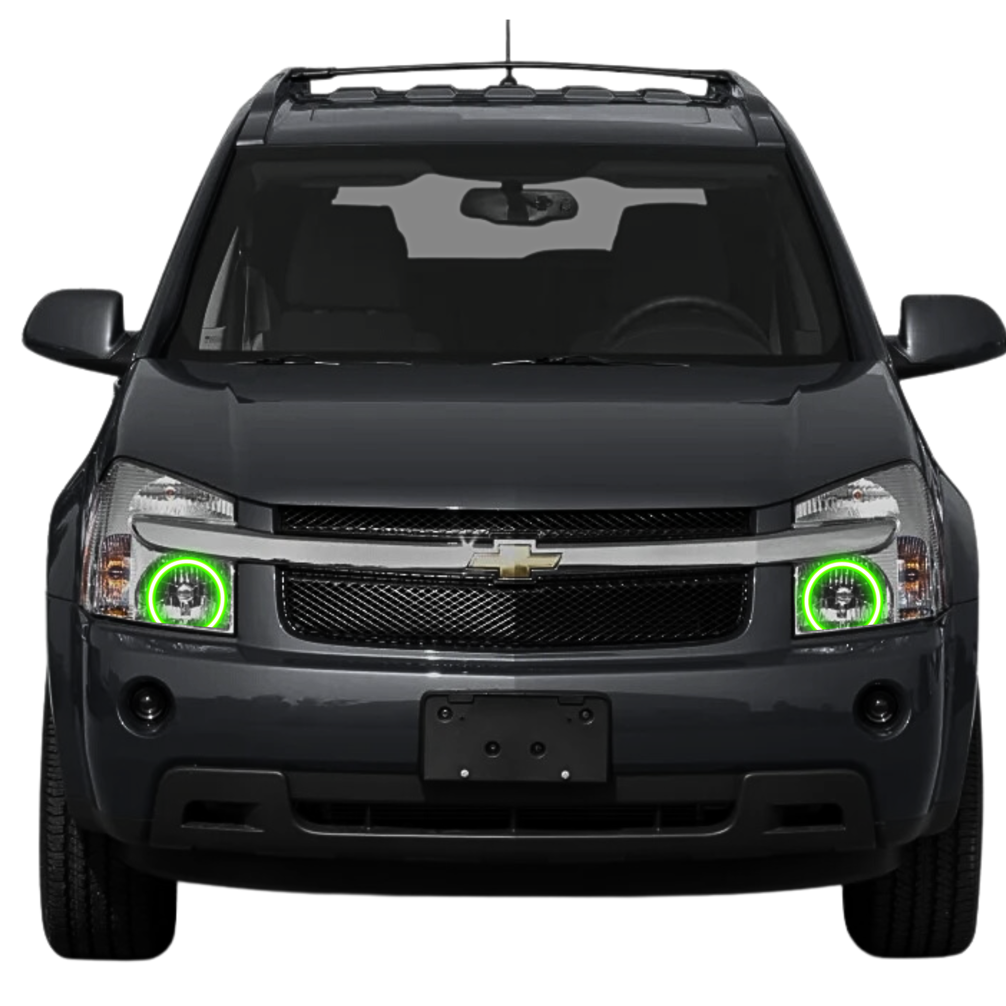 2005-2009 Chevrolet Equinox Multicolor Halo Kit - RGB Halo Kits Multicolor Flow Series Color Chasing RGBWA LED headlight kit Colorshift Oracle Lighting Trendz OneUpLighting Morimoto theretrofitsource AutoLEDTech Diode Dynamics