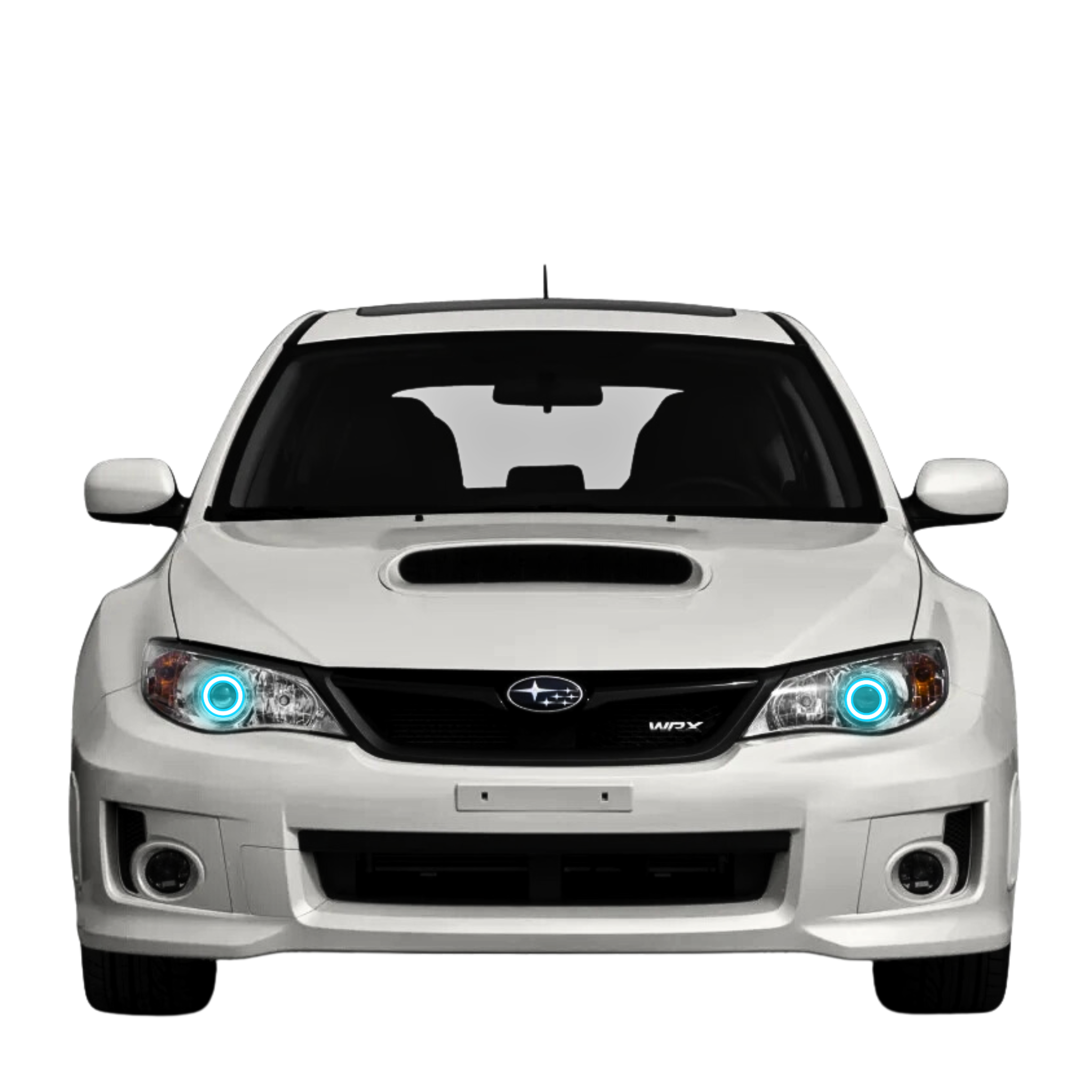 2012-2014 Subaru Impreza WRX/STI Projector Multicolor Halo Kit - RGB Halo Kits Multicolor Flow Series Color Chasing RGBWA LED headlight kit Colorshift Oracle Lighting Trendz OneUpLighting Morimoto theretrofitsource AutoLEDTech Diode Dynamics