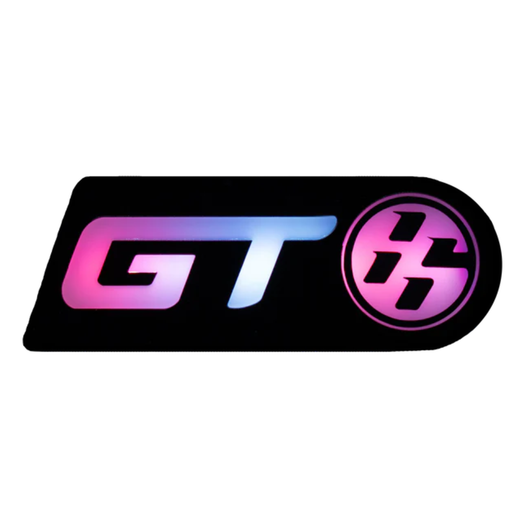 GT86 : Illuminated Multicolor LED Badge