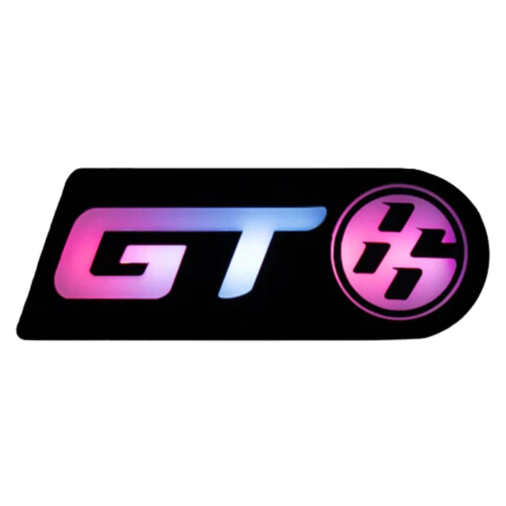 GT86 : Illuminated Multicolor LED Badge