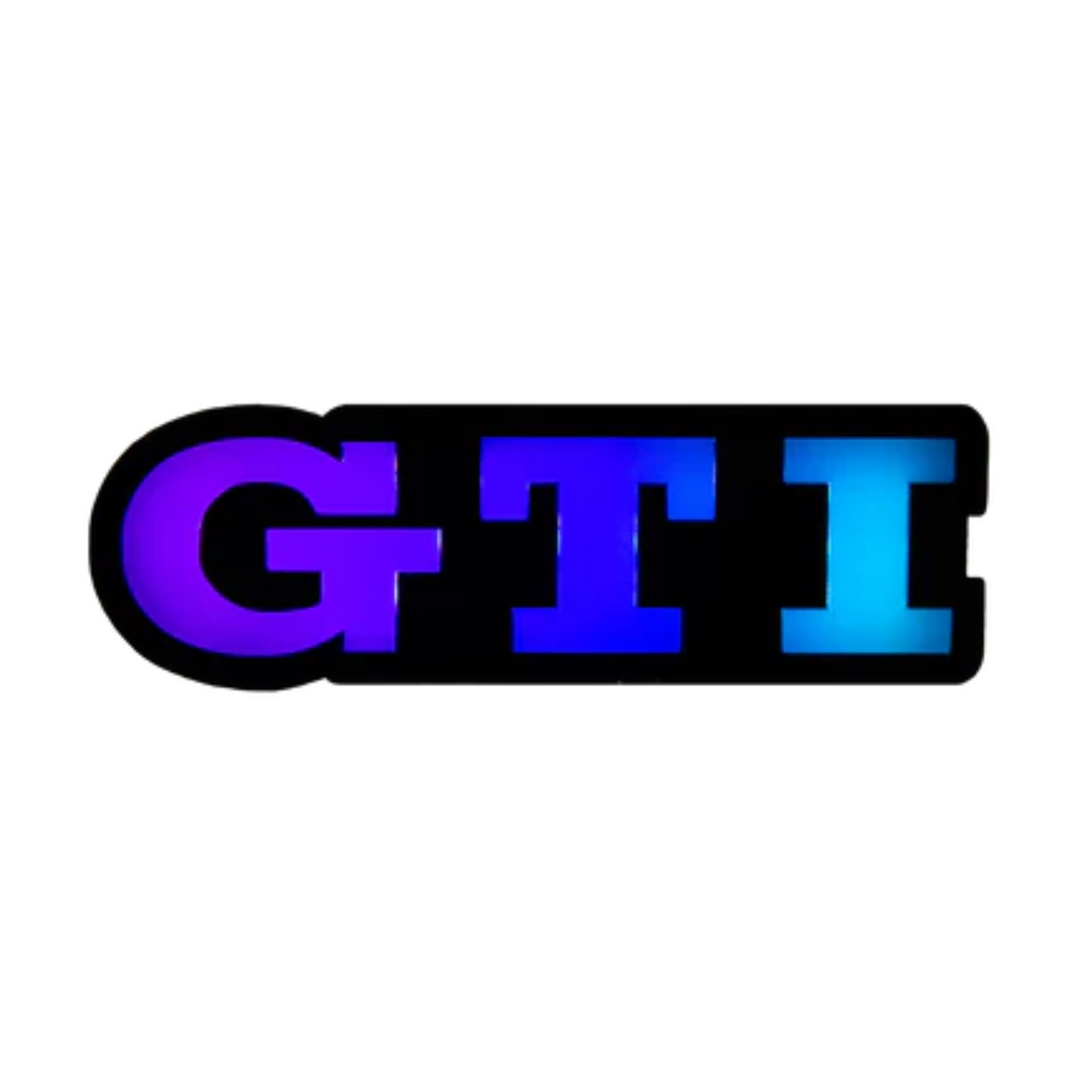 GTI : Illuminated Multicolor LED Badge