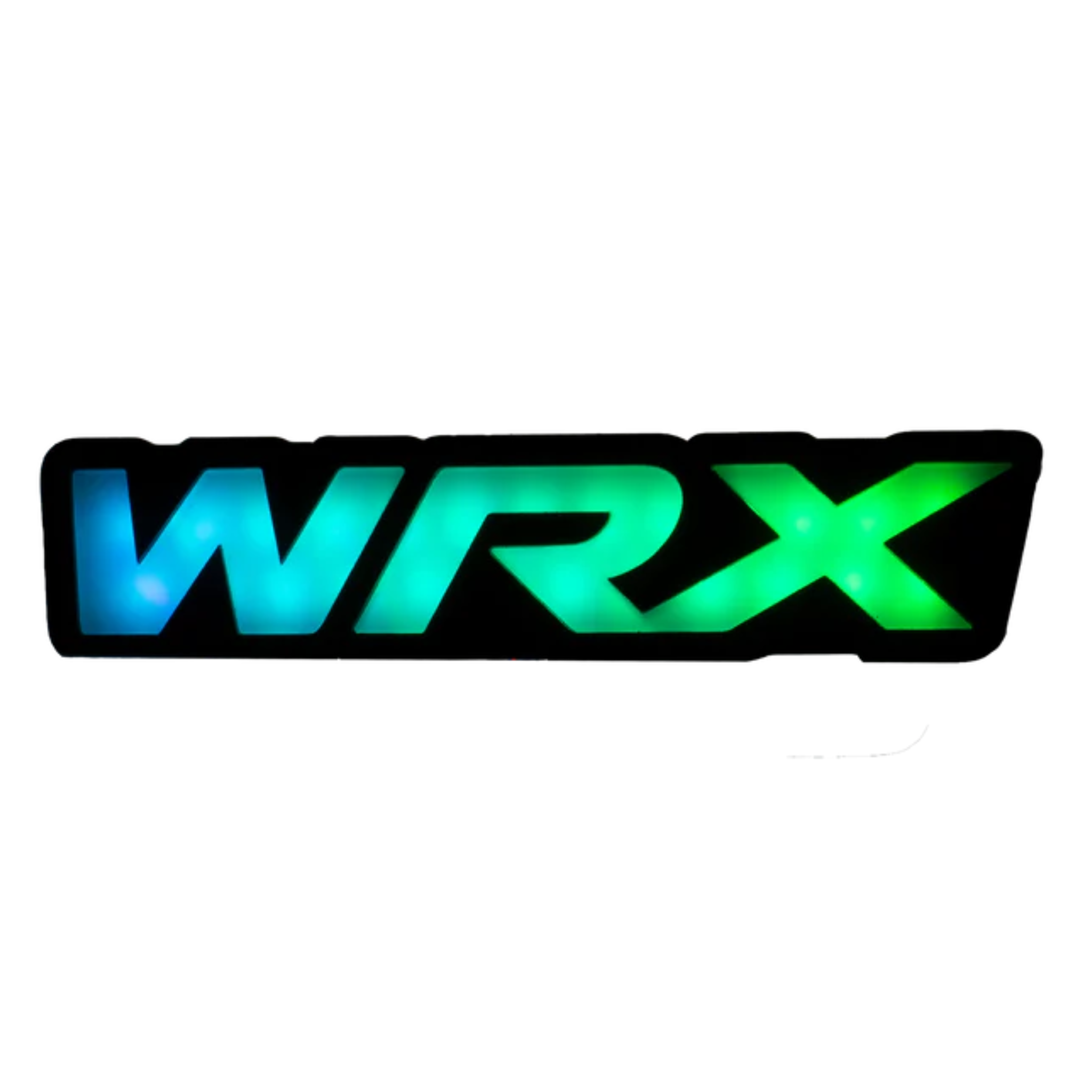 WRX : Illuminated Multicolor LED Badge