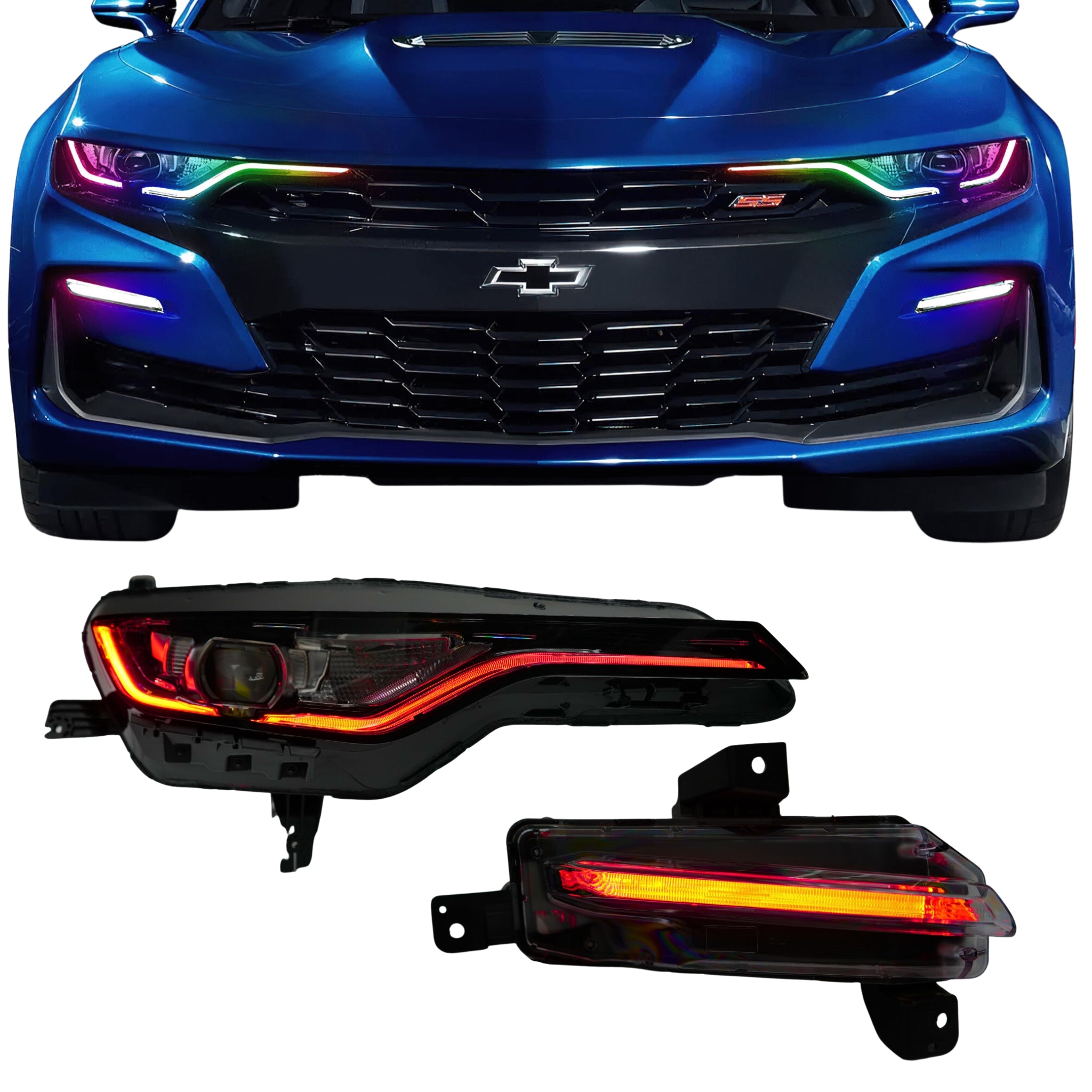 Chevrolet Camaro RS/SS RGBWA DRL Boards (2019-2024)