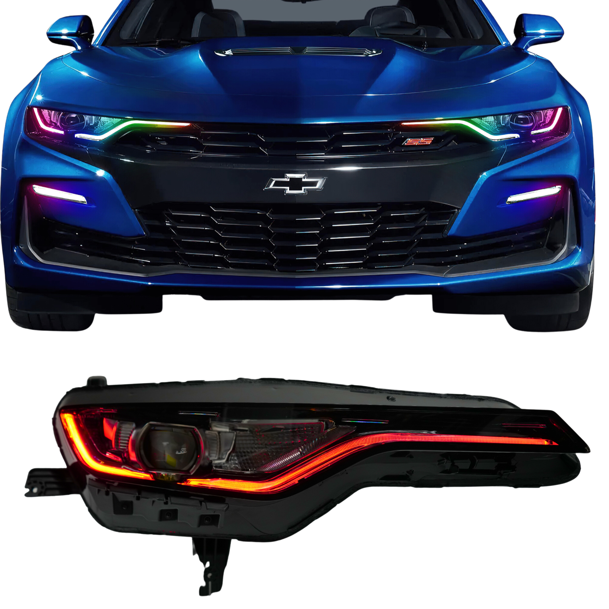 Chevrolet Camaro RS/SS Multicolor Headlights (2019-2024)