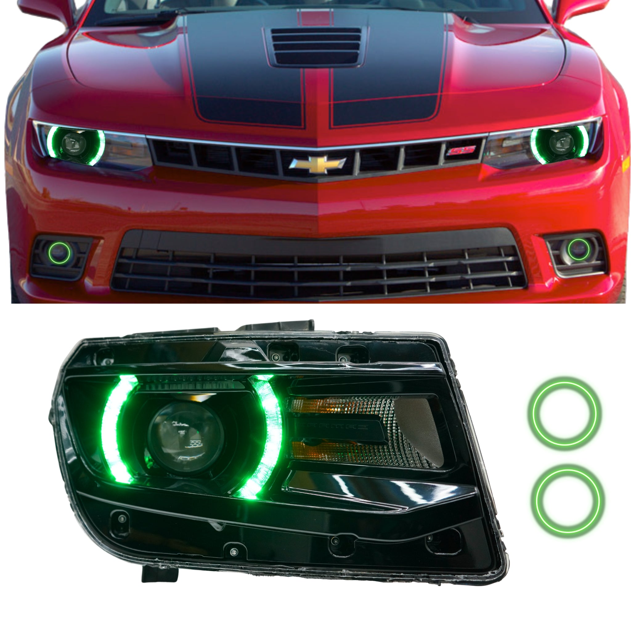 Chevrolet Camaro RS/SS Multicolor DRL Boards (2014-2015)