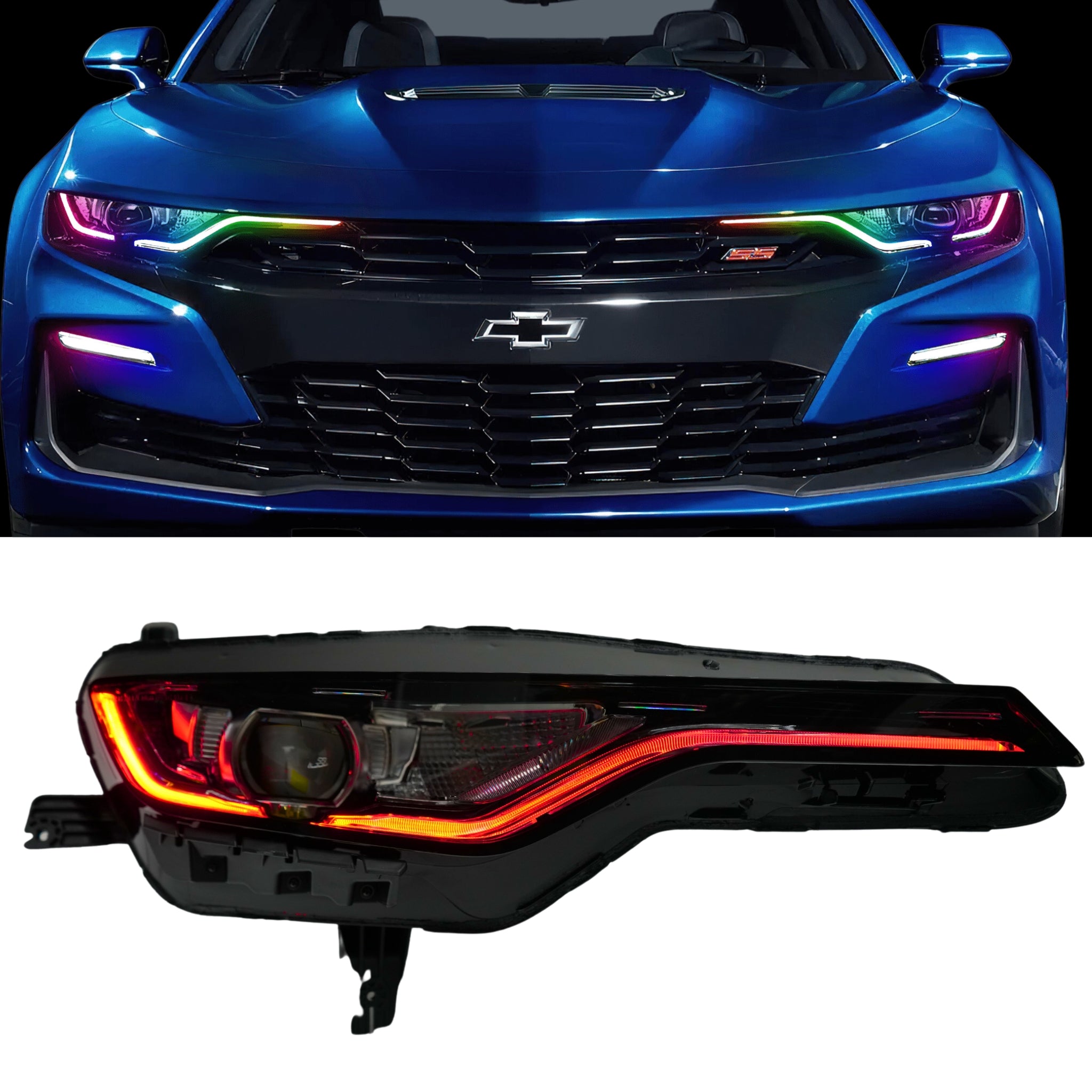 Chevrolet Camaro RS/SS RGBWA DRL Boards (2019-2024)