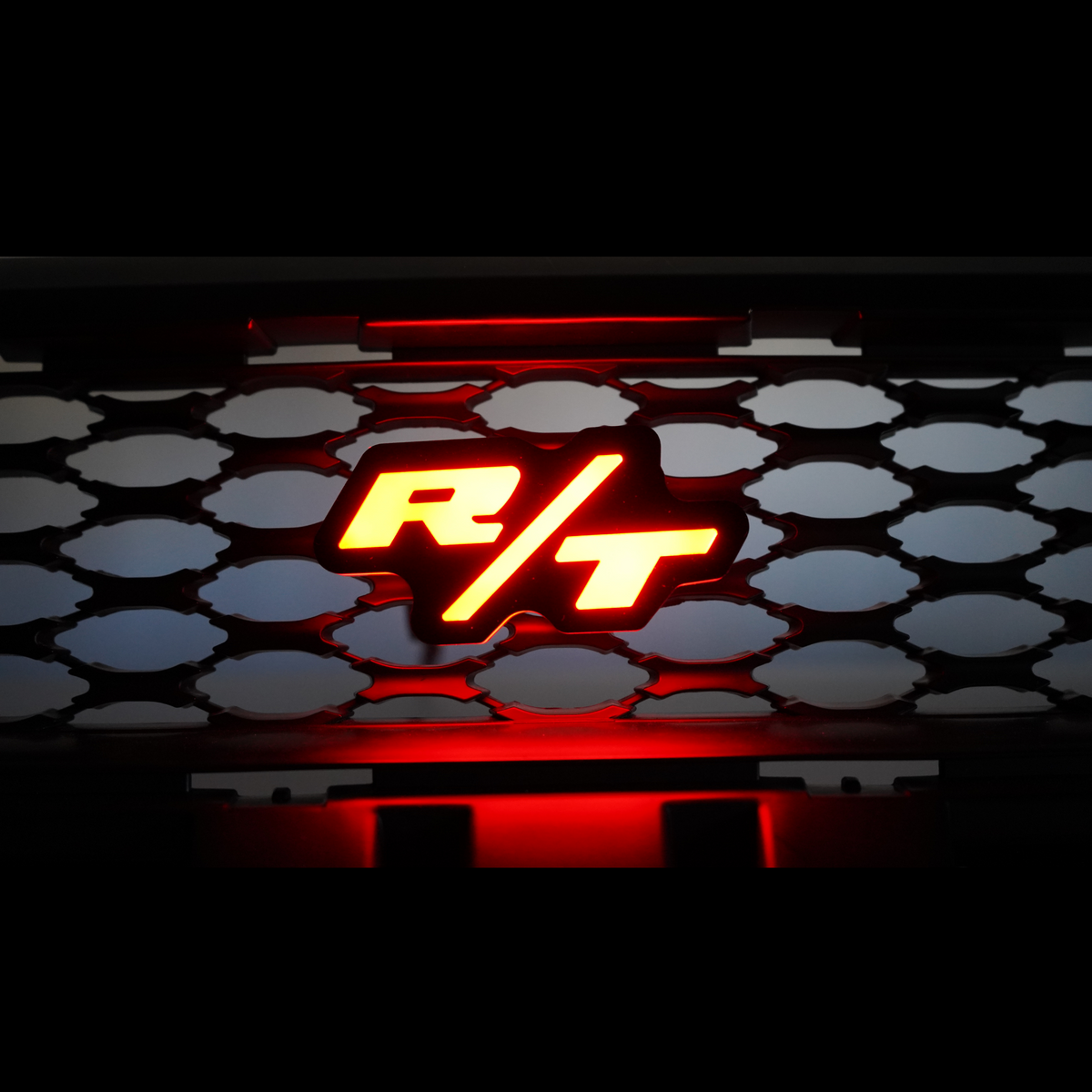 RT LED Emblem Badge: (Multicolor)