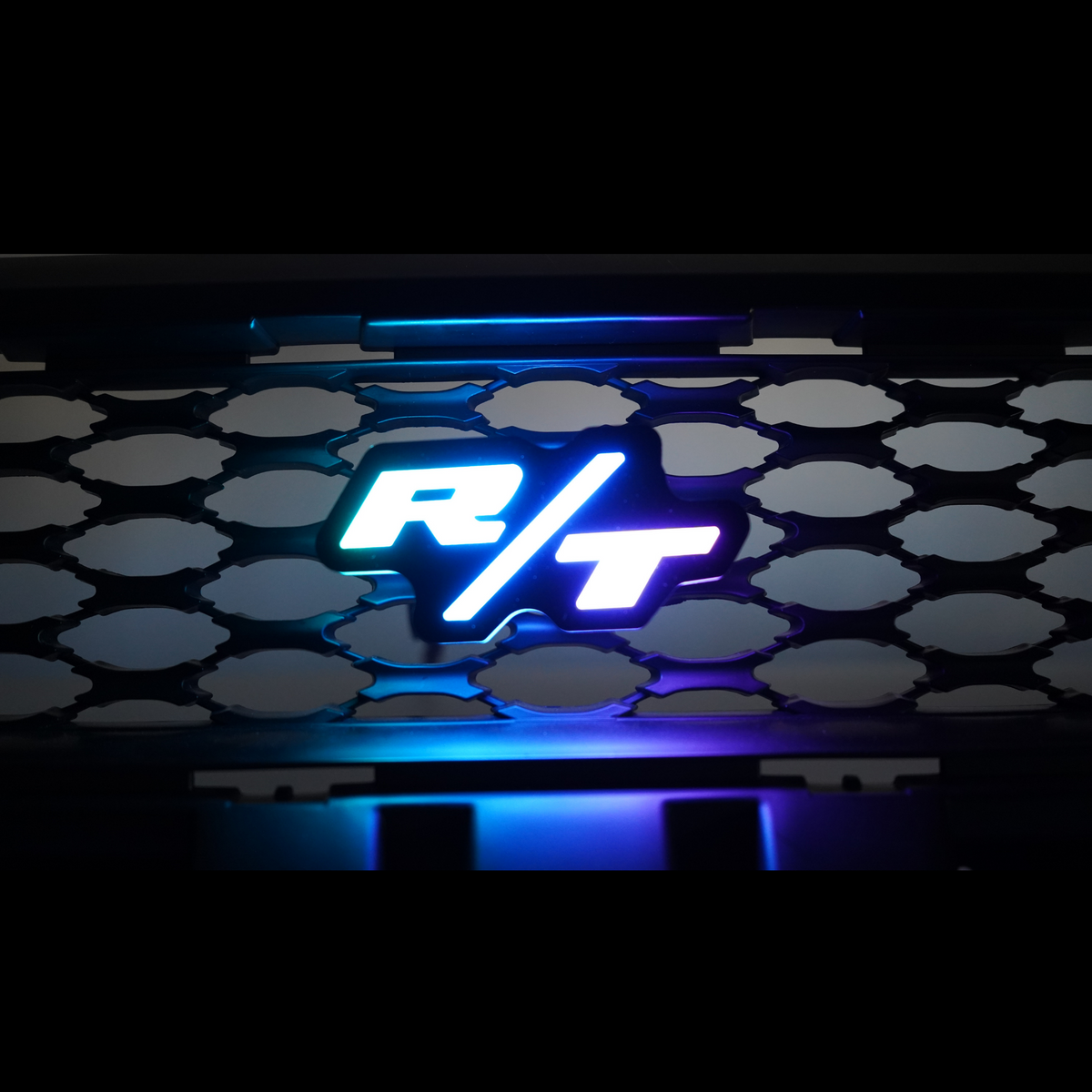 RT LED Emblem Badge: (Multicolor)