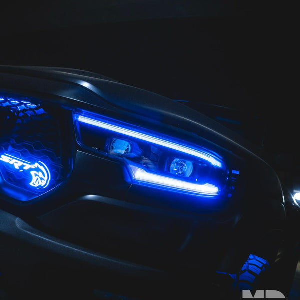 Ram 1500 / TRX RGBW DRL Boards (2019-2024) – Custom Multicolor LED Lighting by RGB Halo Kits