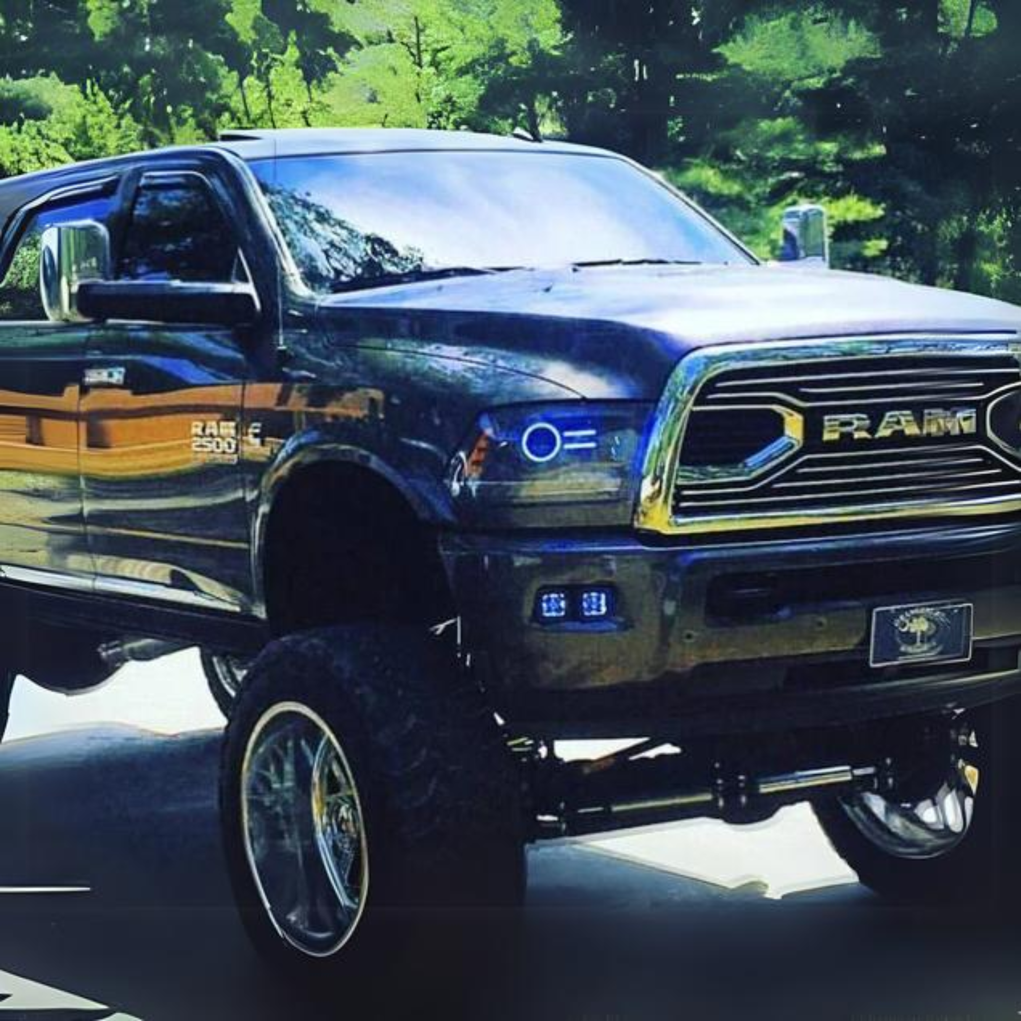 Ram Projector Multicolor Halo Kit (2009-2015) – Custom Multicolor LED Lighting by RGB Halo Kits