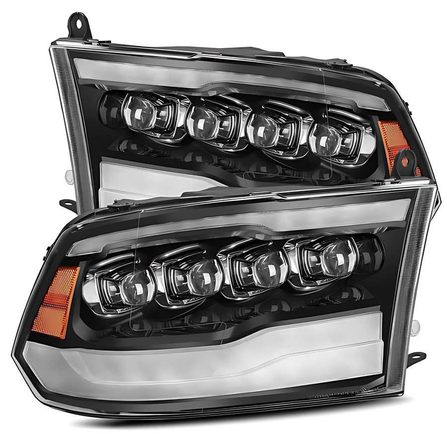 Ram Truck LED Projector Headlights (2009-2018) | Alpharex – Custom Multicolor LED Lighting by RGB Halo Kits