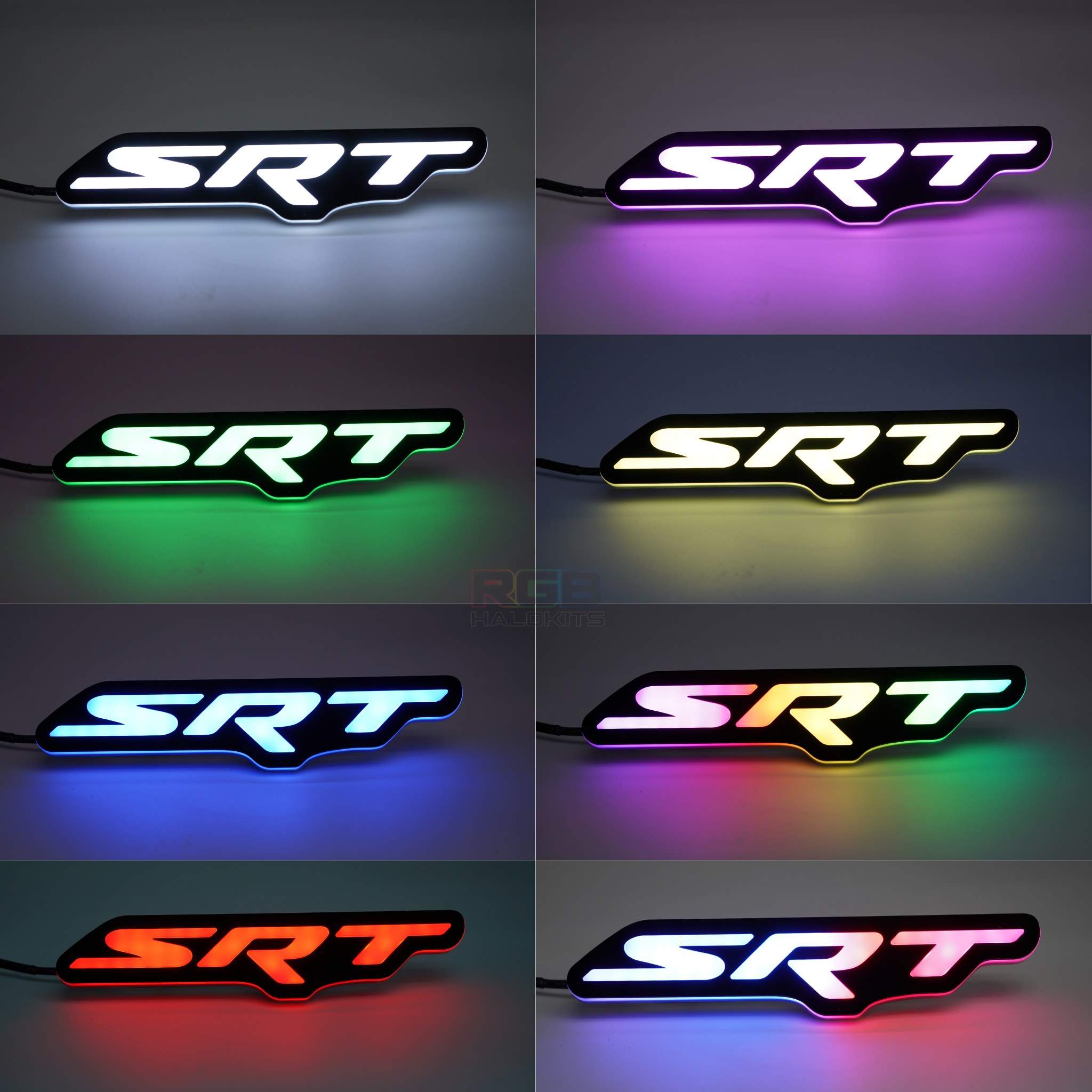 LED Badges: Multicolor (Mopar vehicles)