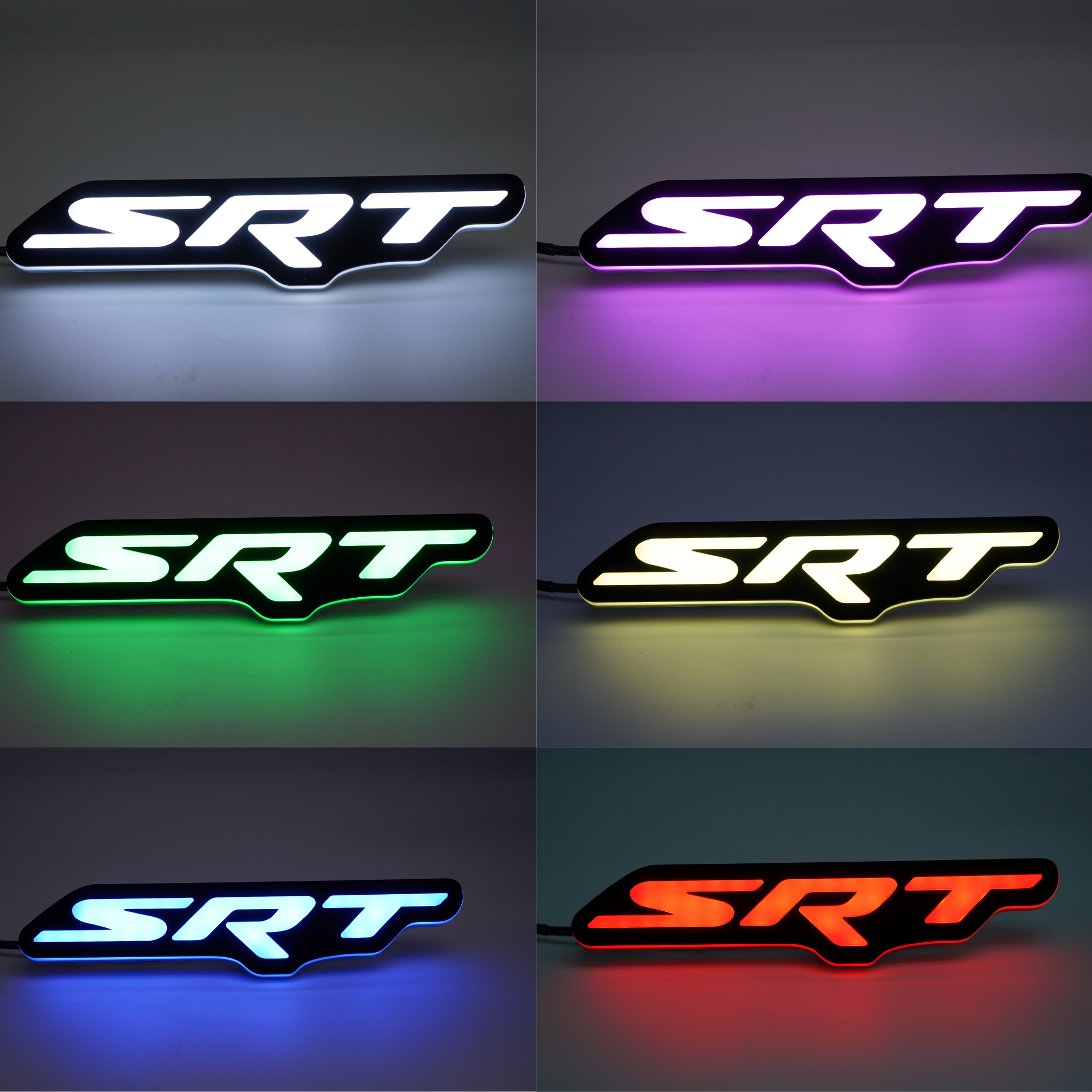 LED Badges: Multicolor (Mopar vehicles)