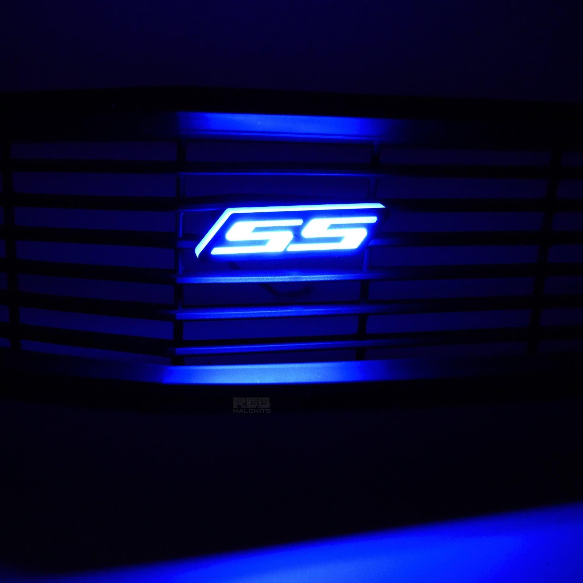 SS LED Emblem Badge: Multicolor Flow (for Chevrolet) – Custom Multicolor LED Lighting by RGB Halo Kits