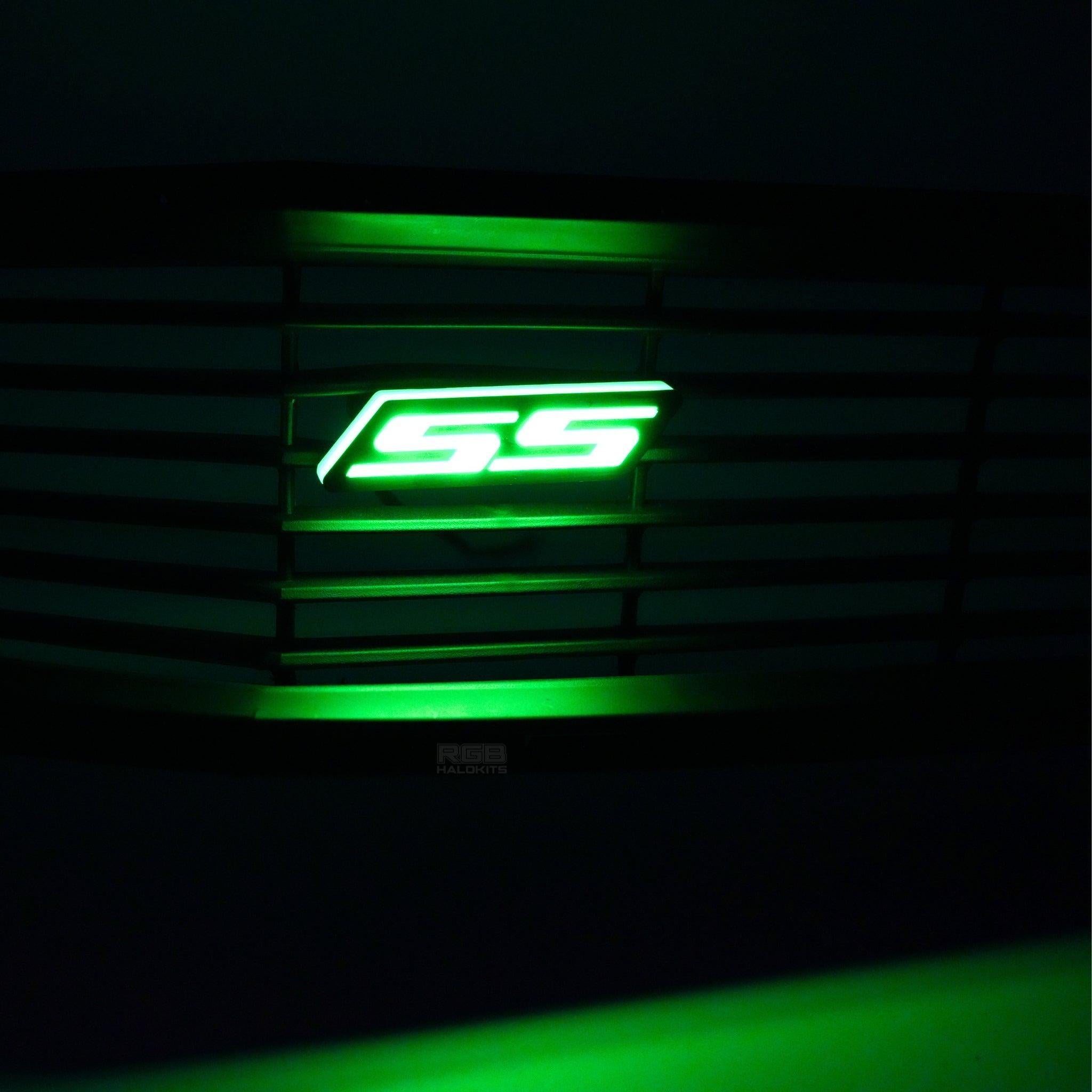 SS LED Emblem Badge: Multicolor Flow (for Chevrolet) – Custom Multicolor LED Lighting by RGB Halo Kits
