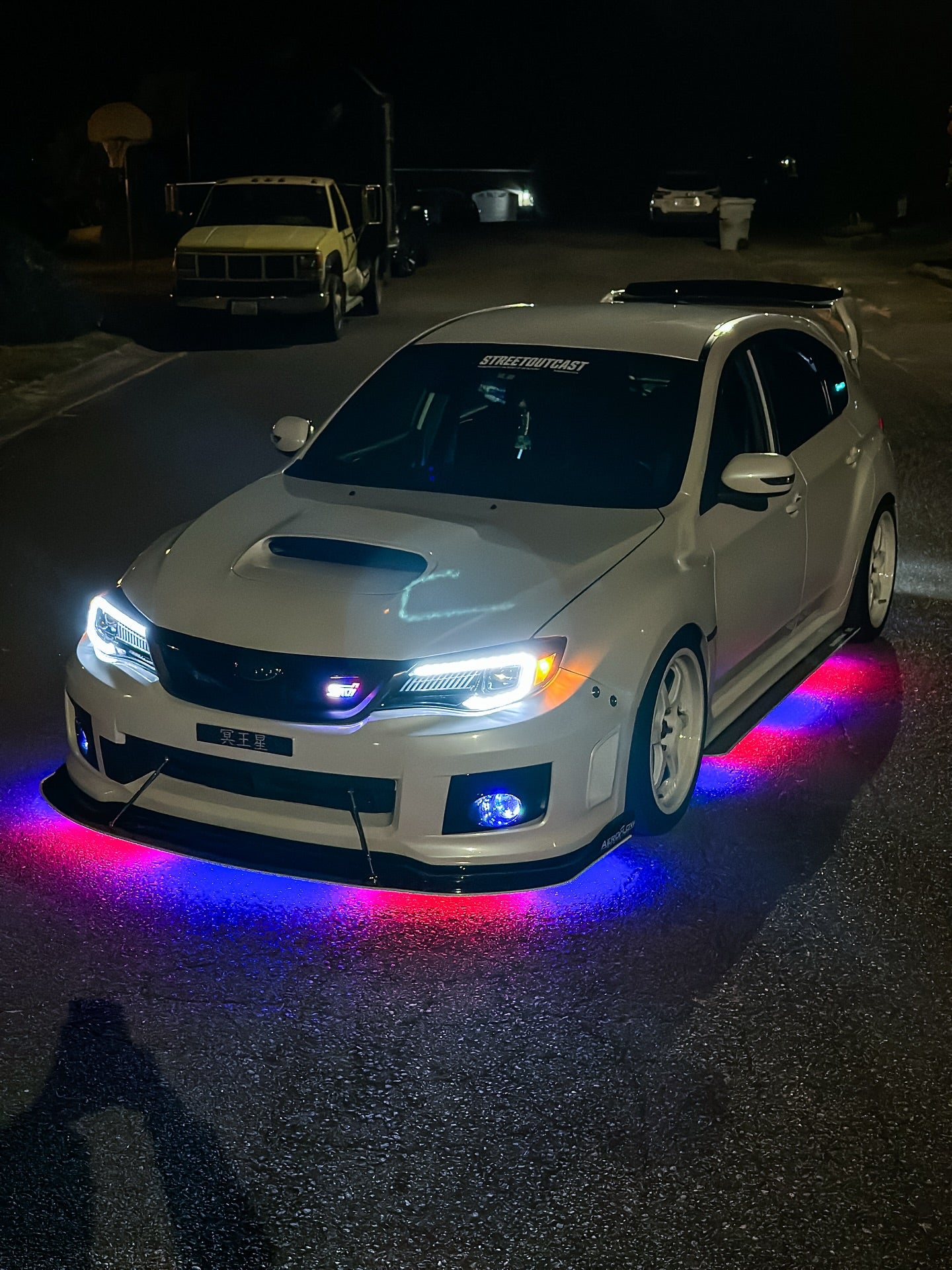 STI LED Badge: Multicolor Flow (2010-2023) | Lit Logos