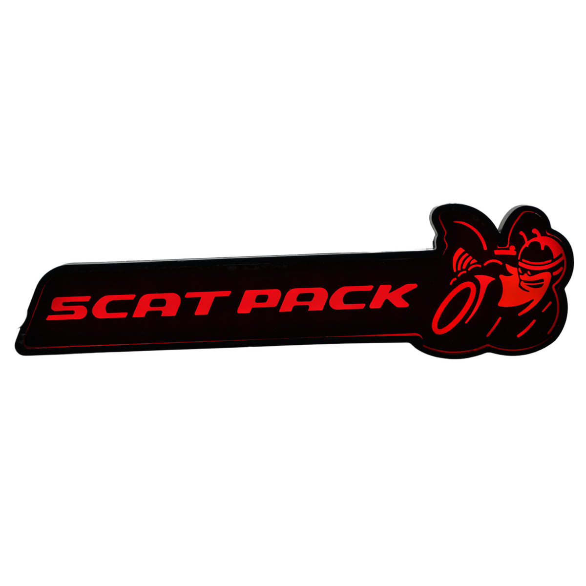 Scatpack LED Emblem Badge: (Multicolor)
