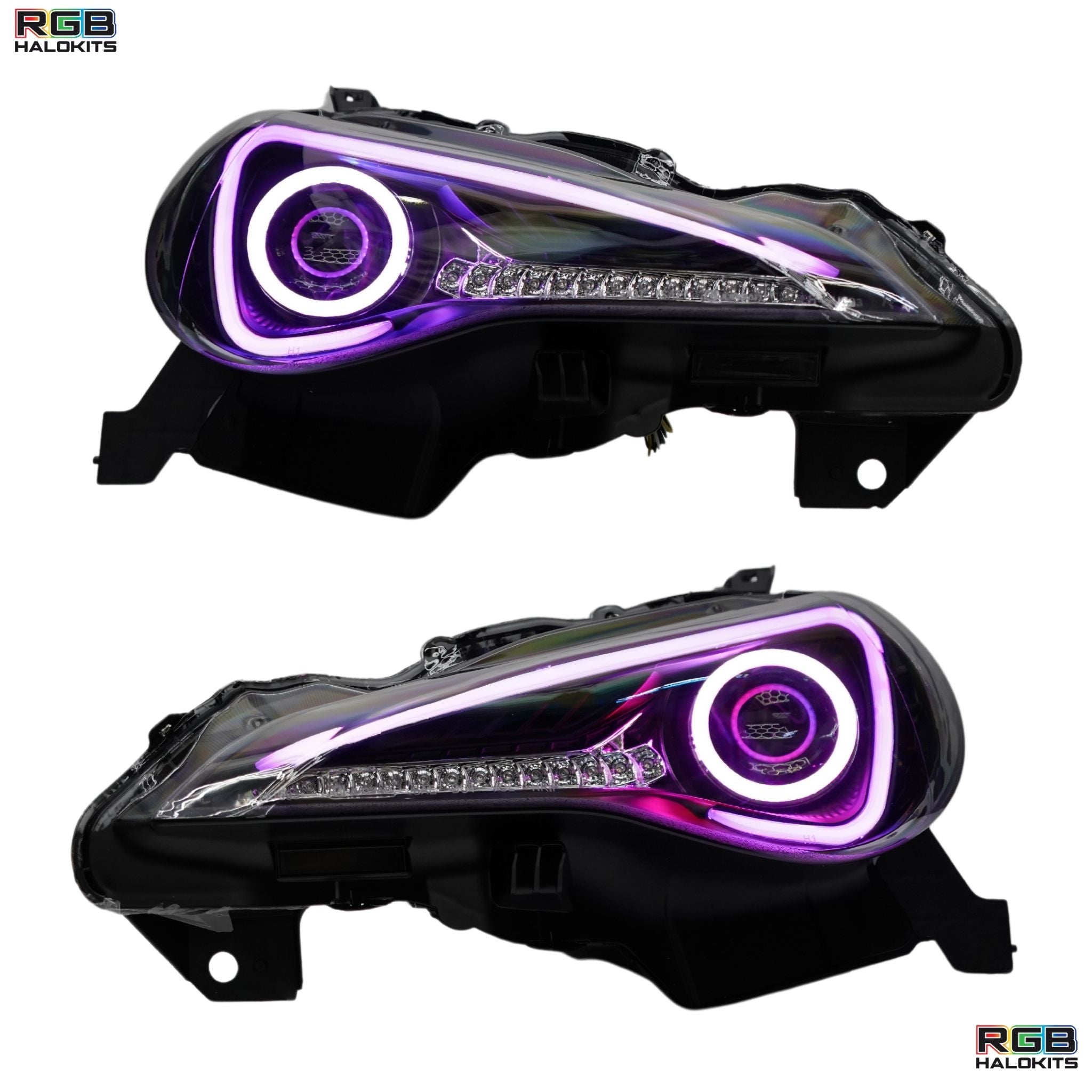 Scion FRS Spec-D Flow Series/Color Chasing DRL Boards (2012-2017) – Custom Multicolor LED Lighting by RGB Halo Kits