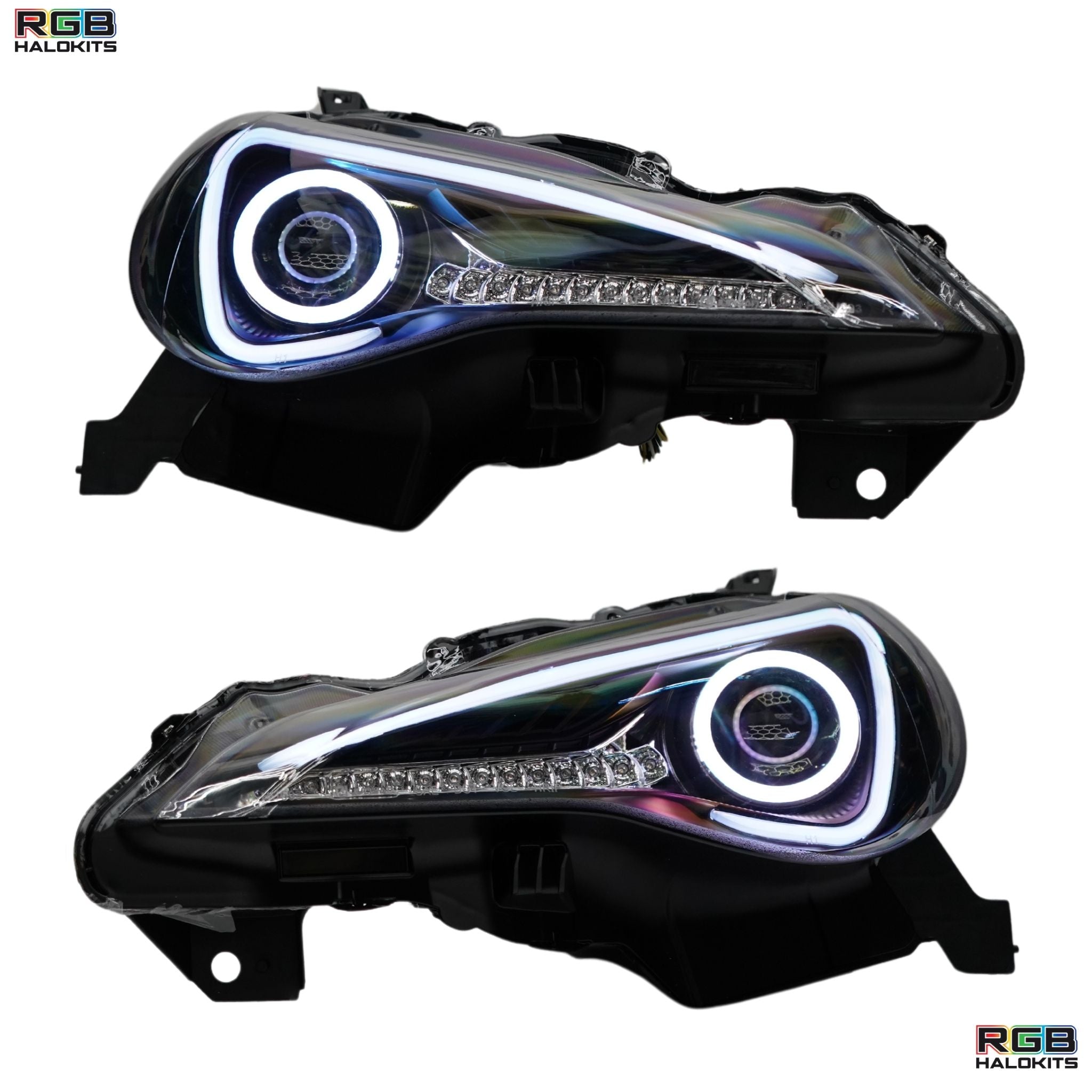 Scion FRS Spec-D Flow Series/Color Chasing DRL Boards (2012-2017) – Custom Multicolor LED Lighting by RGB Halo Kits