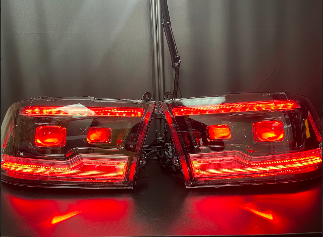 Dodge RAM: Multicolor Built Morimoto XB Headlights (2009-2018)