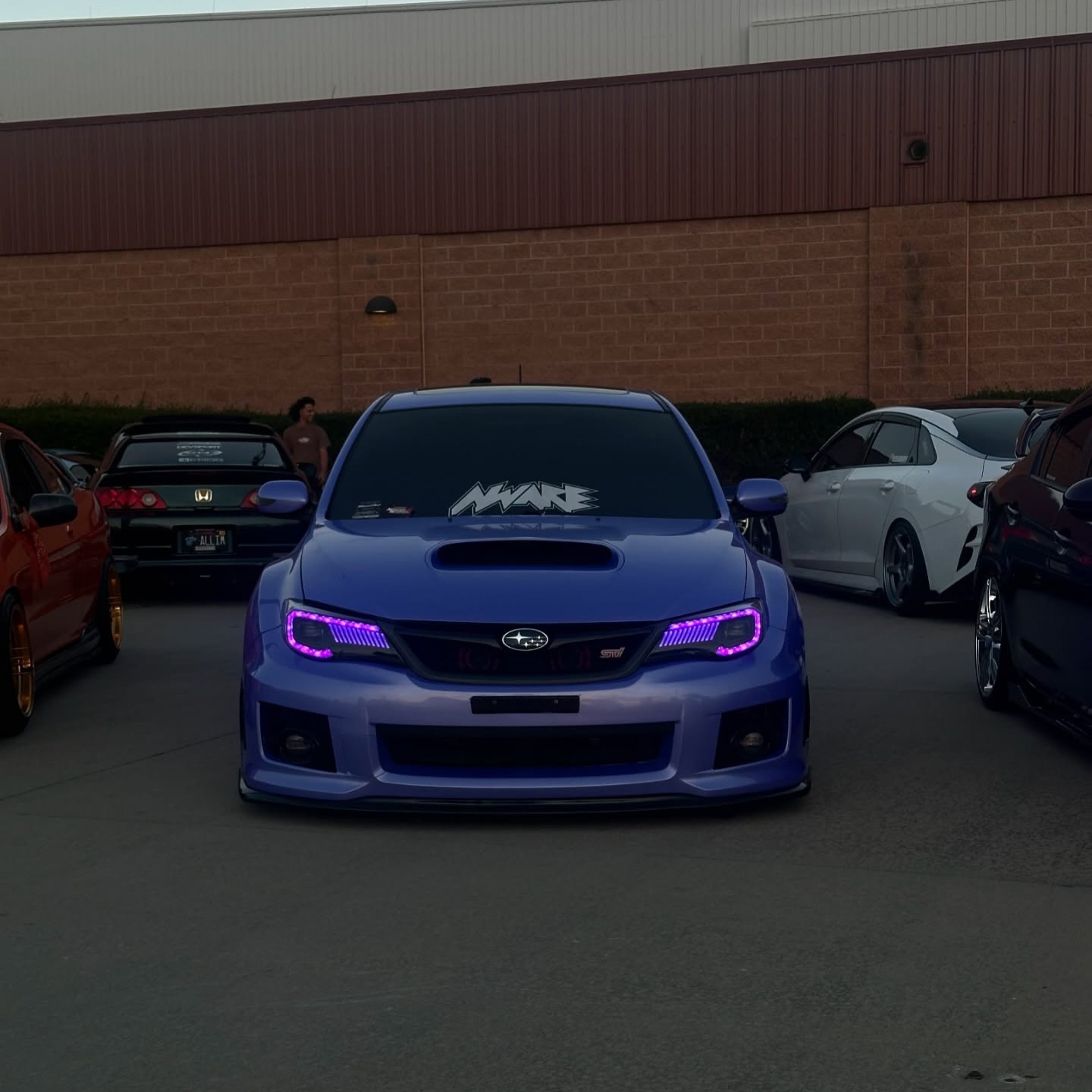 Subaru Impreza WRX/STI: Multicolor Flow Series Headlights (2008-2014) | XB Morimoto – Custom Multicolor LED Lighting by RGB Halo Kits