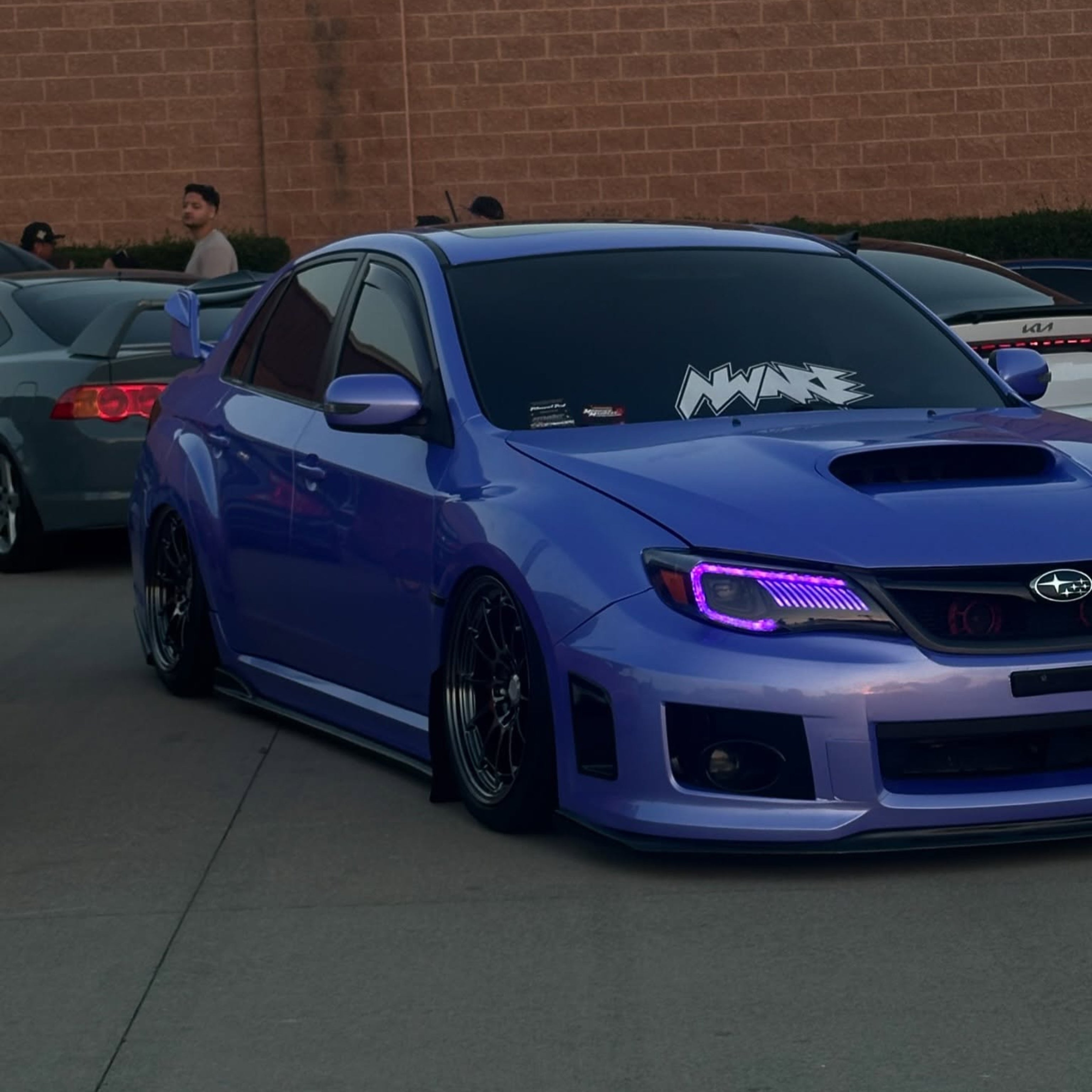 Subaru Impreza WRX/STI: Multicolor Flow Series Headlights (2008-2014) | XB Morimoto – Custom Multicolor LED Lighting by RGB Halo Kits
