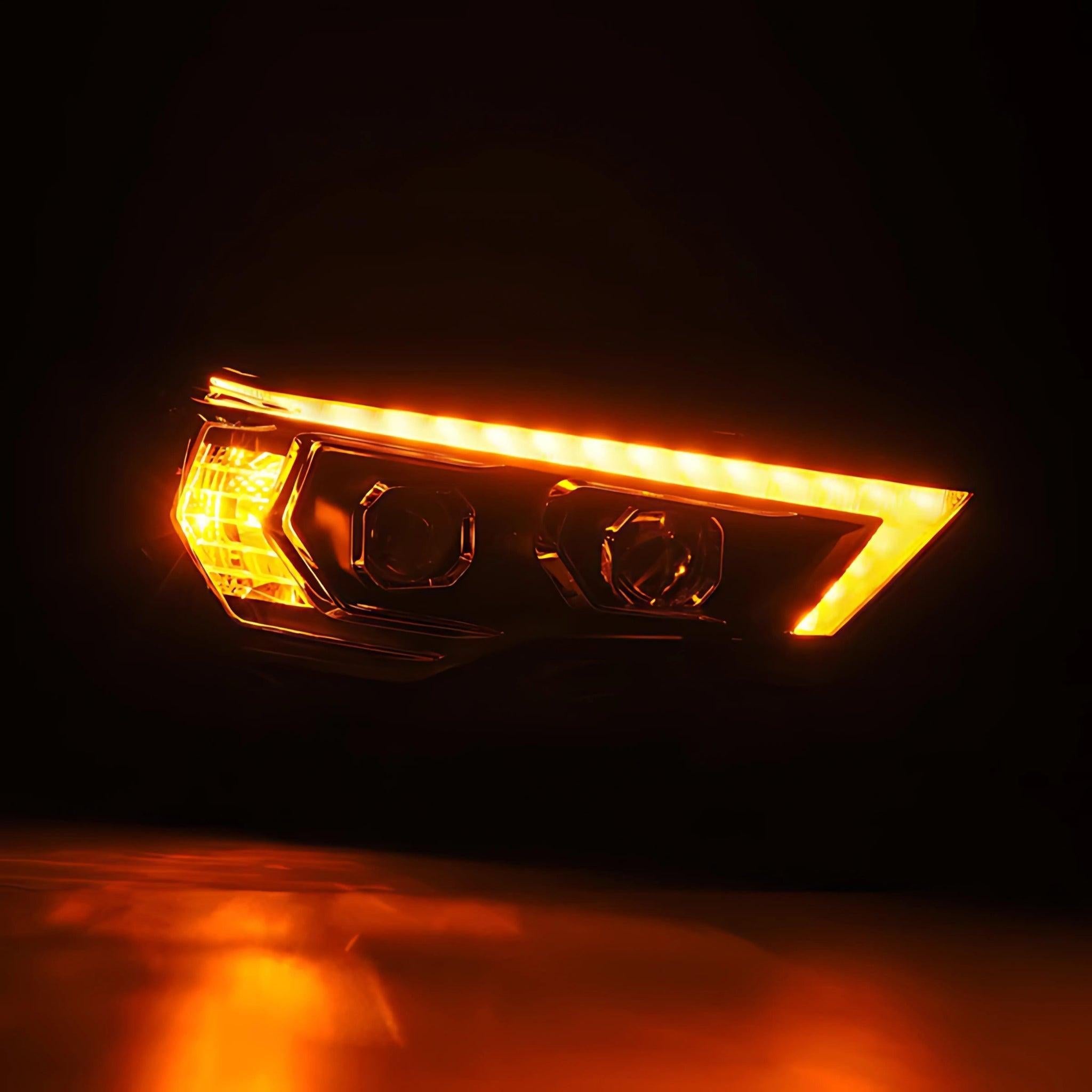Toyota 4Runner MK II Headlights (2014-2023) | Alpharex – Custom Multicolor LED Lighting by RGB Halo Kits