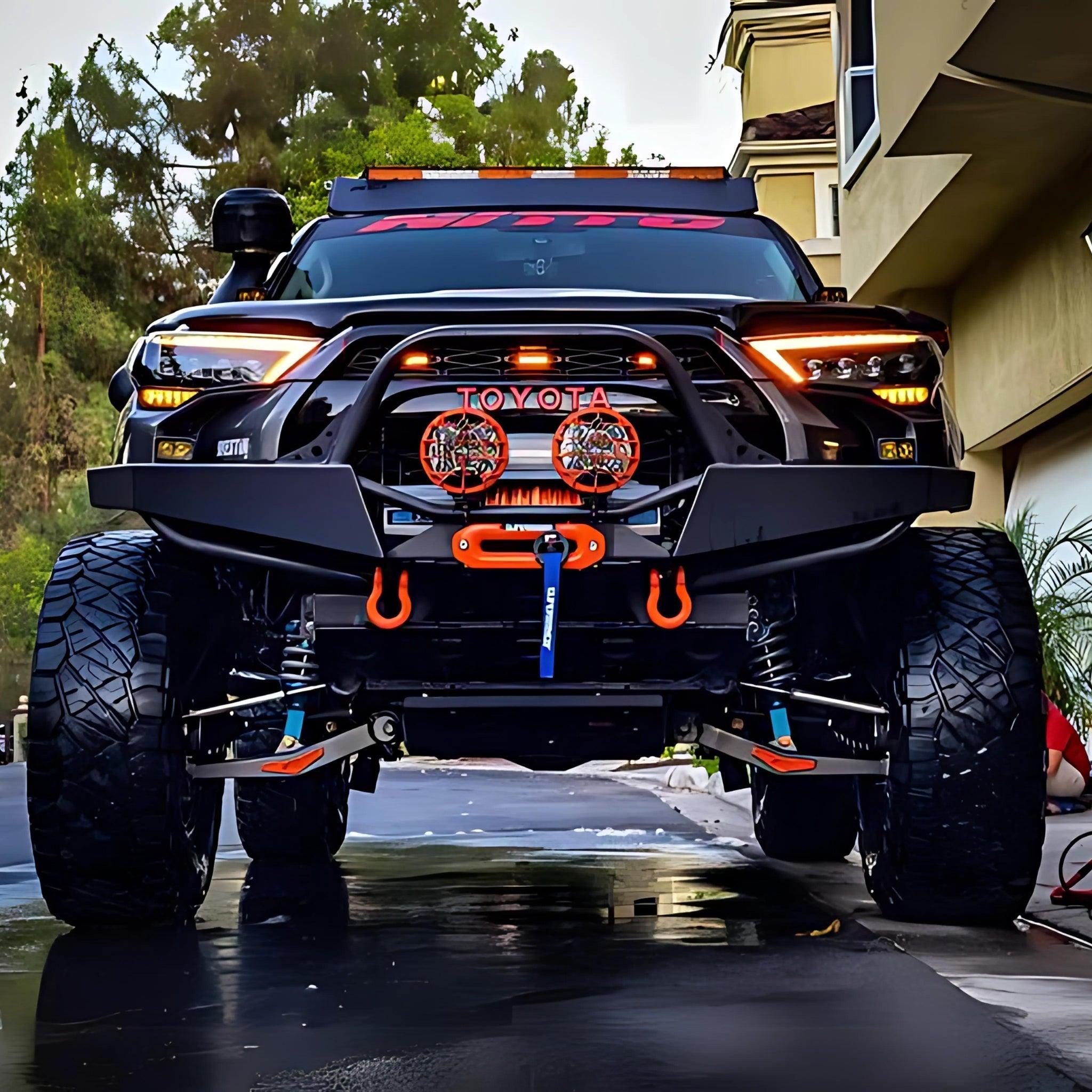 Toyota 4Runner MK II Headlights (2014-2023) | Alpharex – Custom Multicolor LED Lighting by RGB Halo Kits