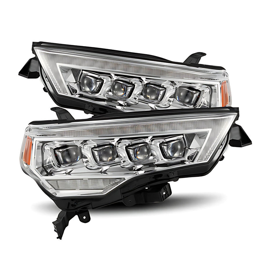Toyota 4Runner MK II Headlights (2014-2023) | Alpharex – Custom Multicolor LED Lighting by RGB Halo Kits