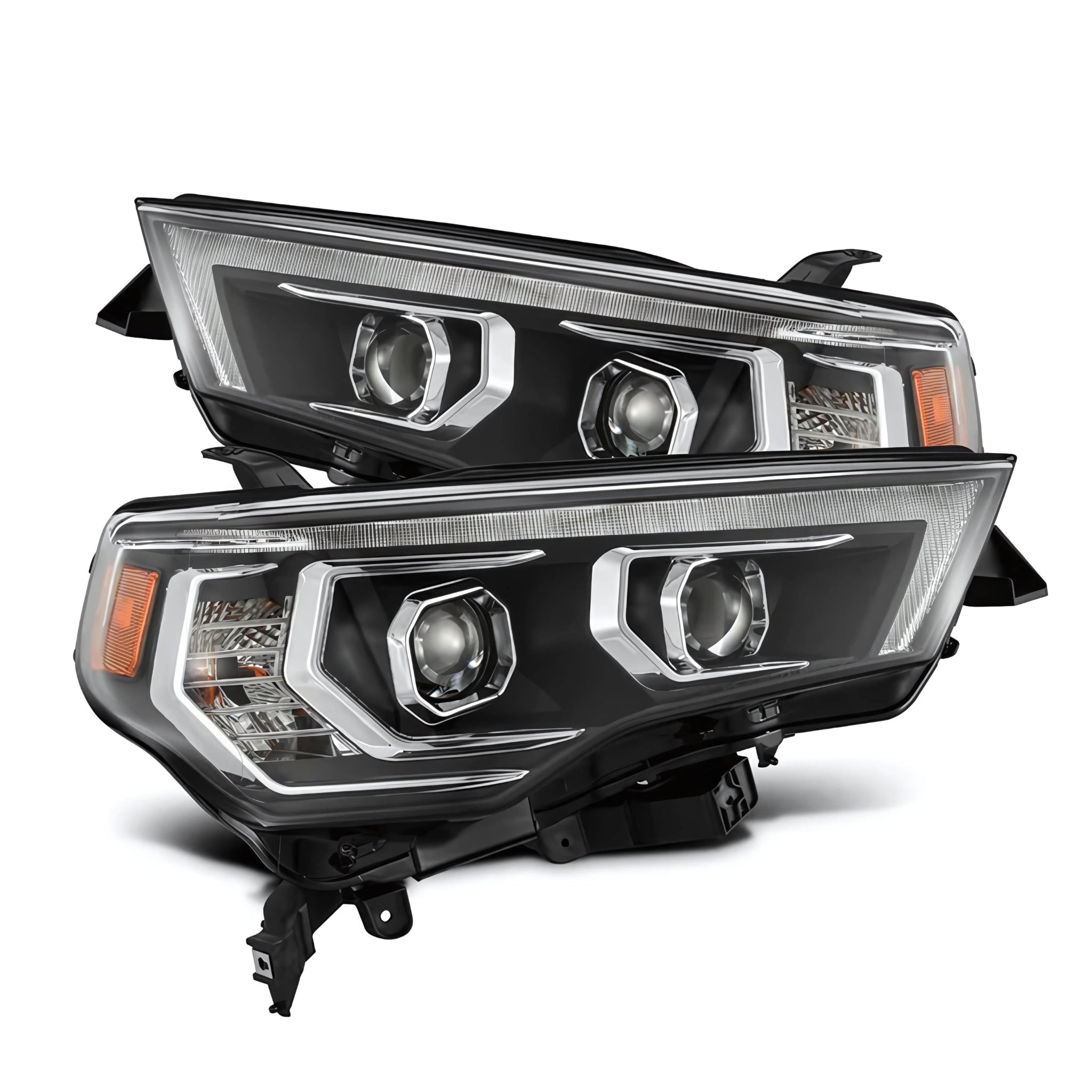 Toyota 4Runner MK II Headlights (2014-2023) | Alpharex – Custom Multicolor LED Lighting by RGB Halo Kits